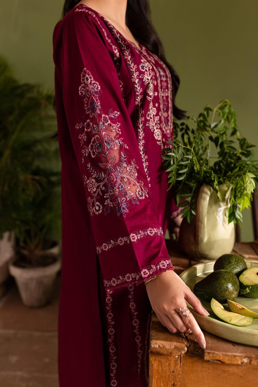 Sanam embroidered 2 pc
