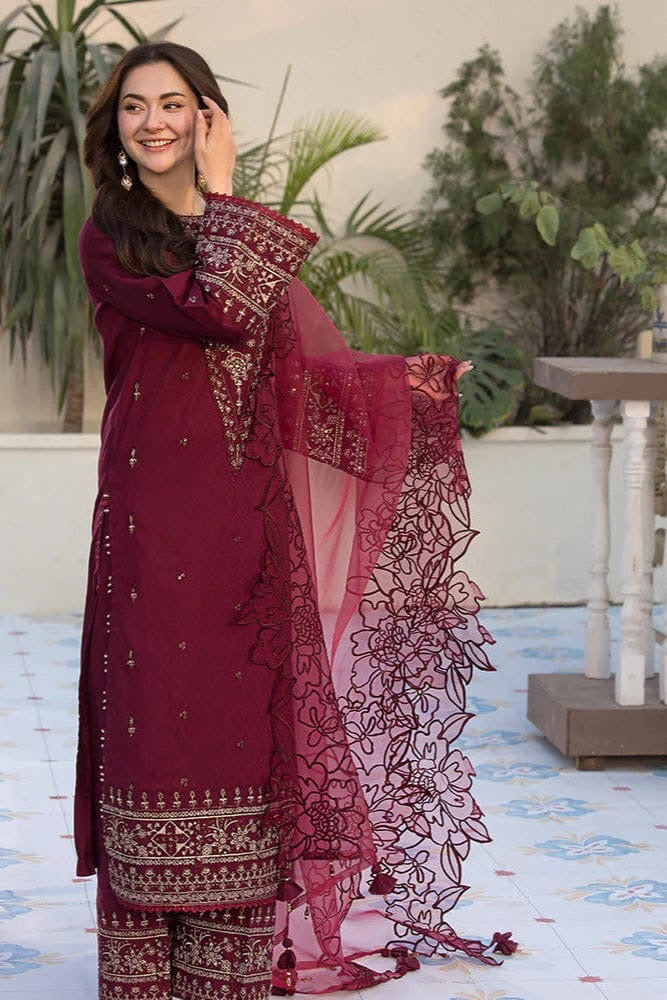 Zareen embroidered  3 pc