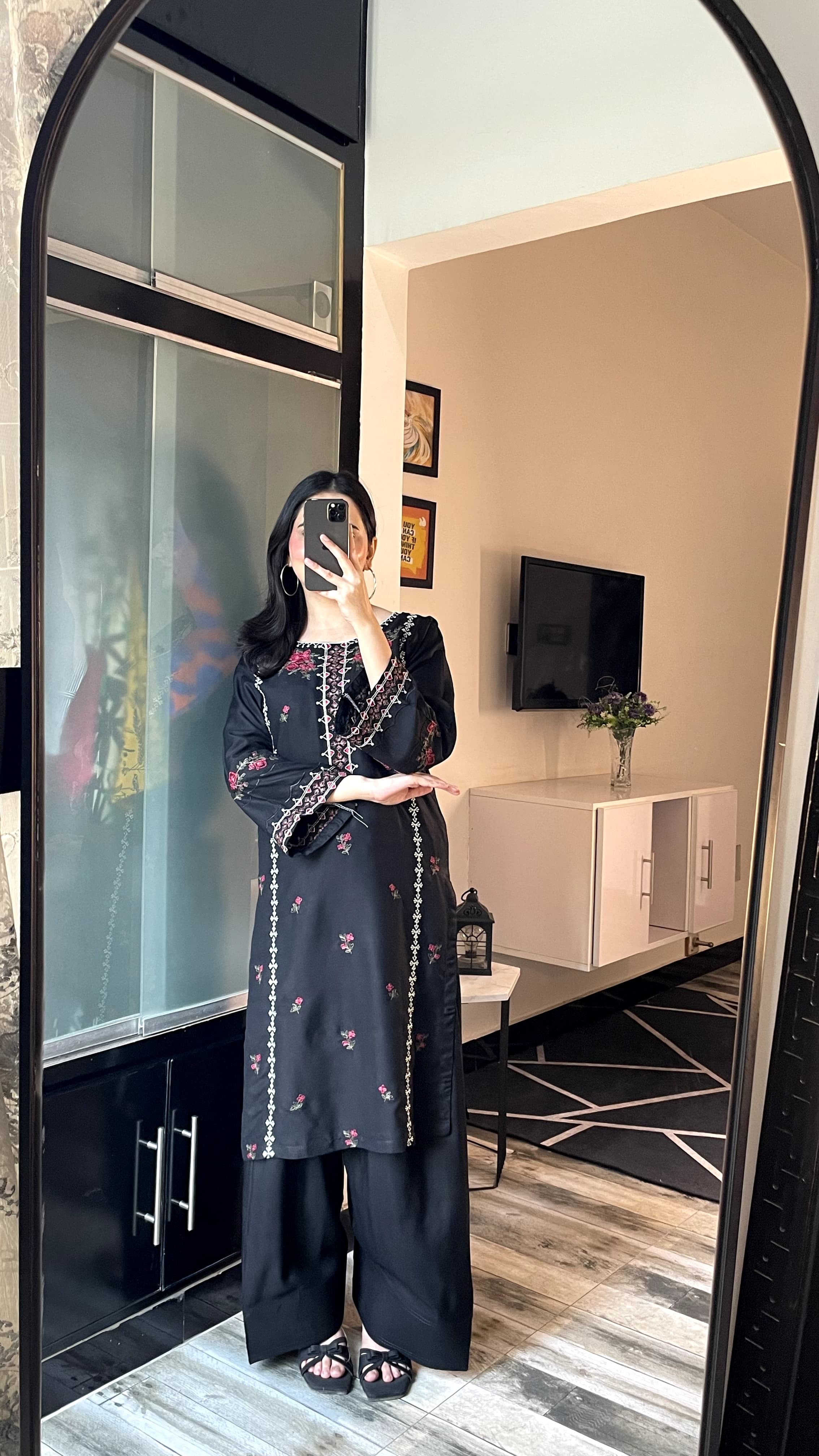 Coco embroidered   2Pc (Farshi )