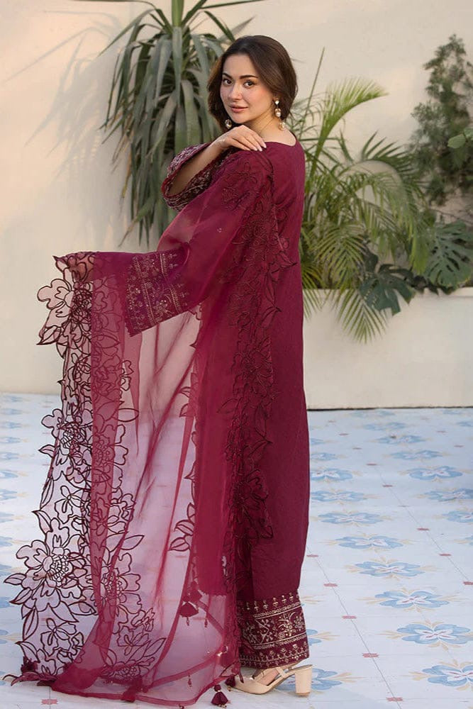 Zareen embroidered  3 pc