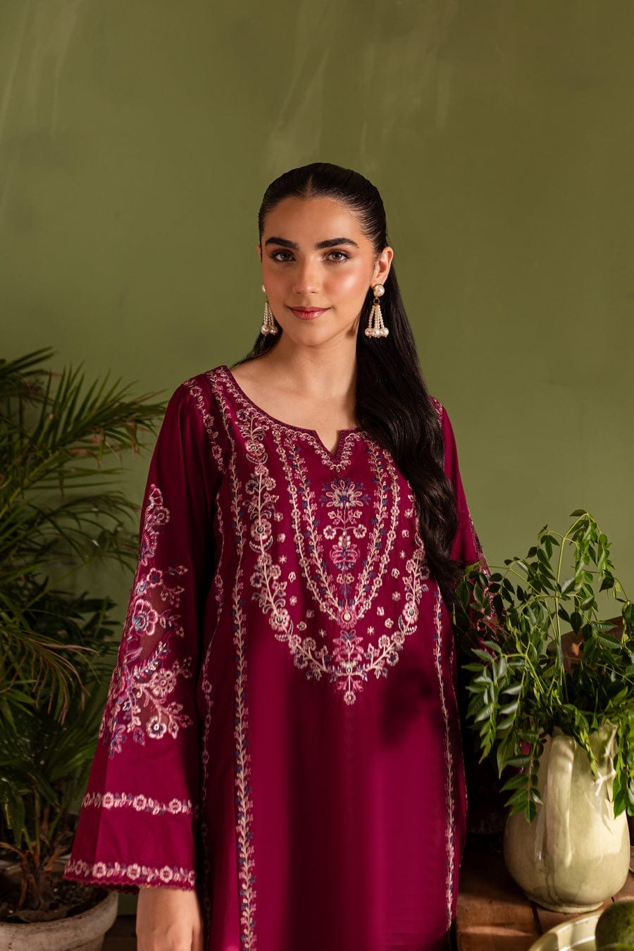 Sanam embroidered 2 pc