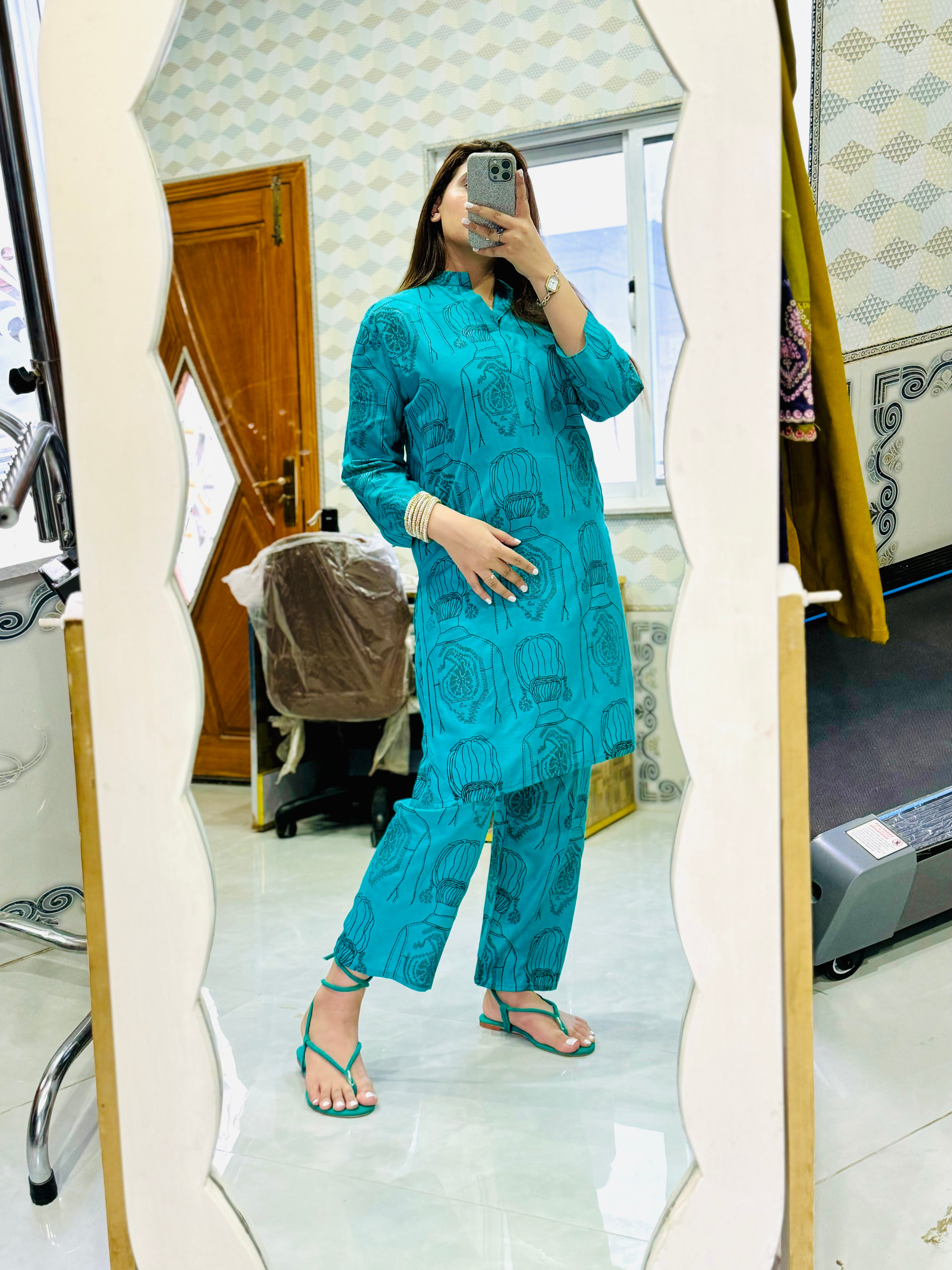 Monar co ord teal