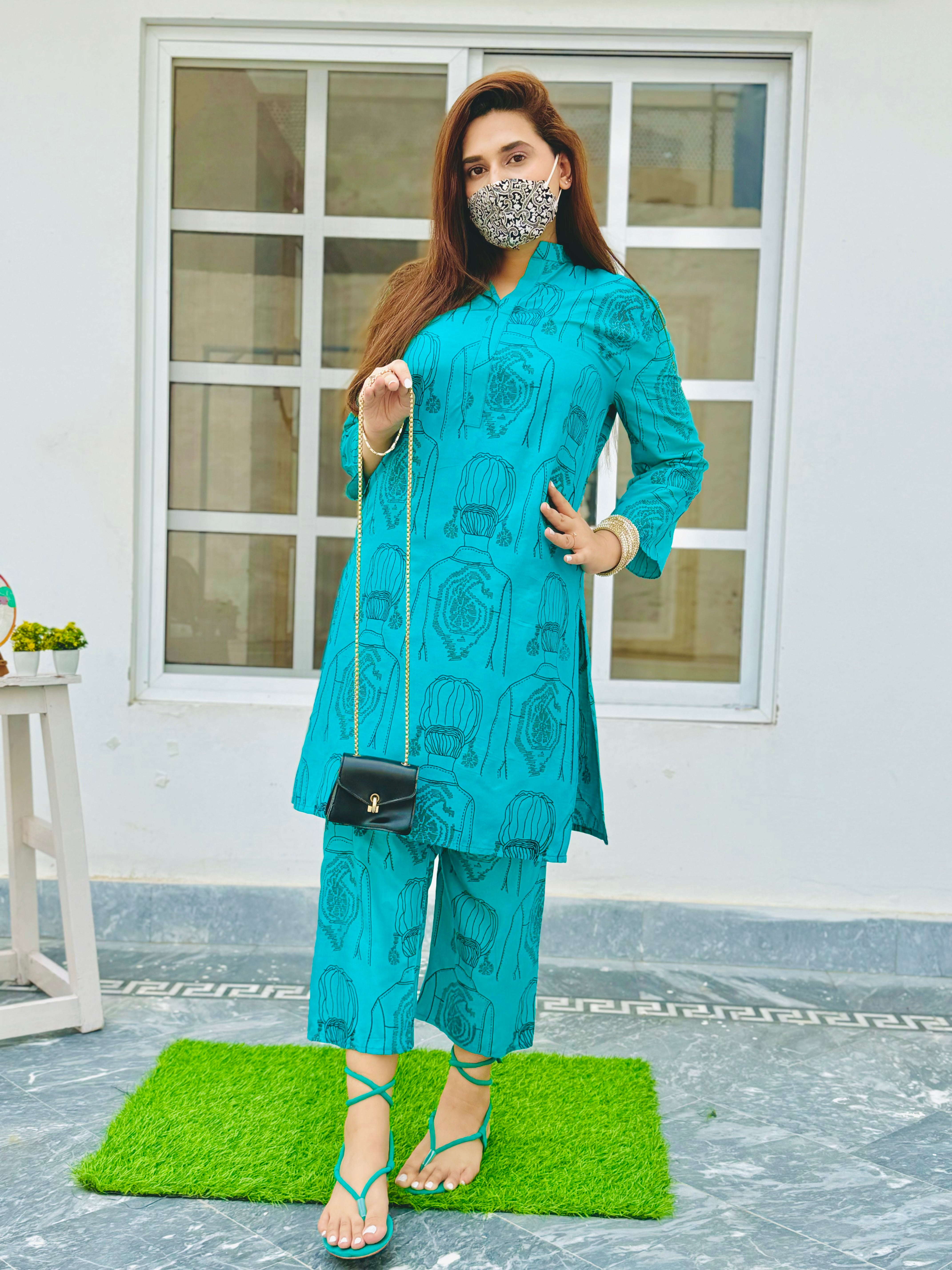 Monar co ord teal