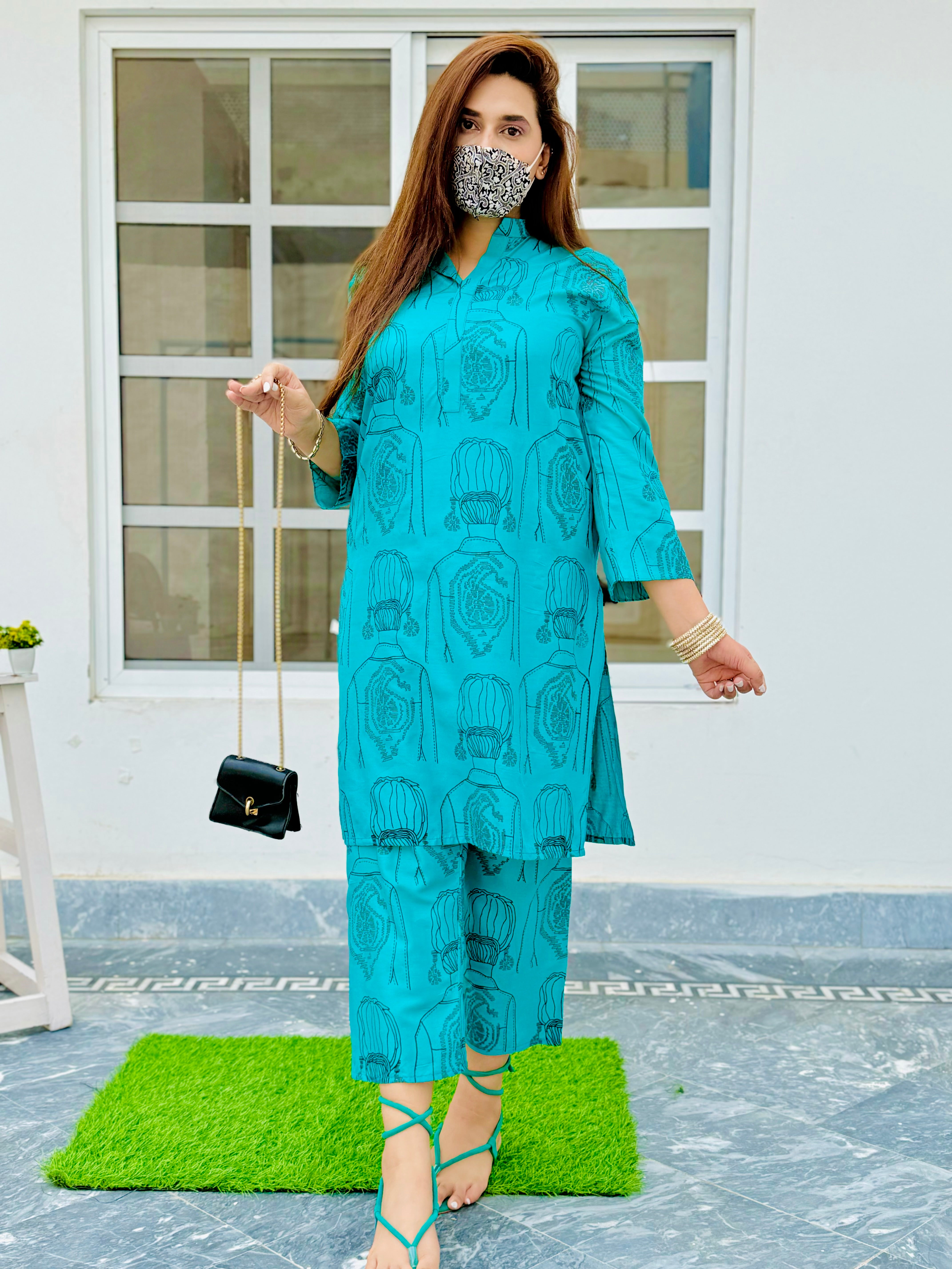 Monar co ord teal