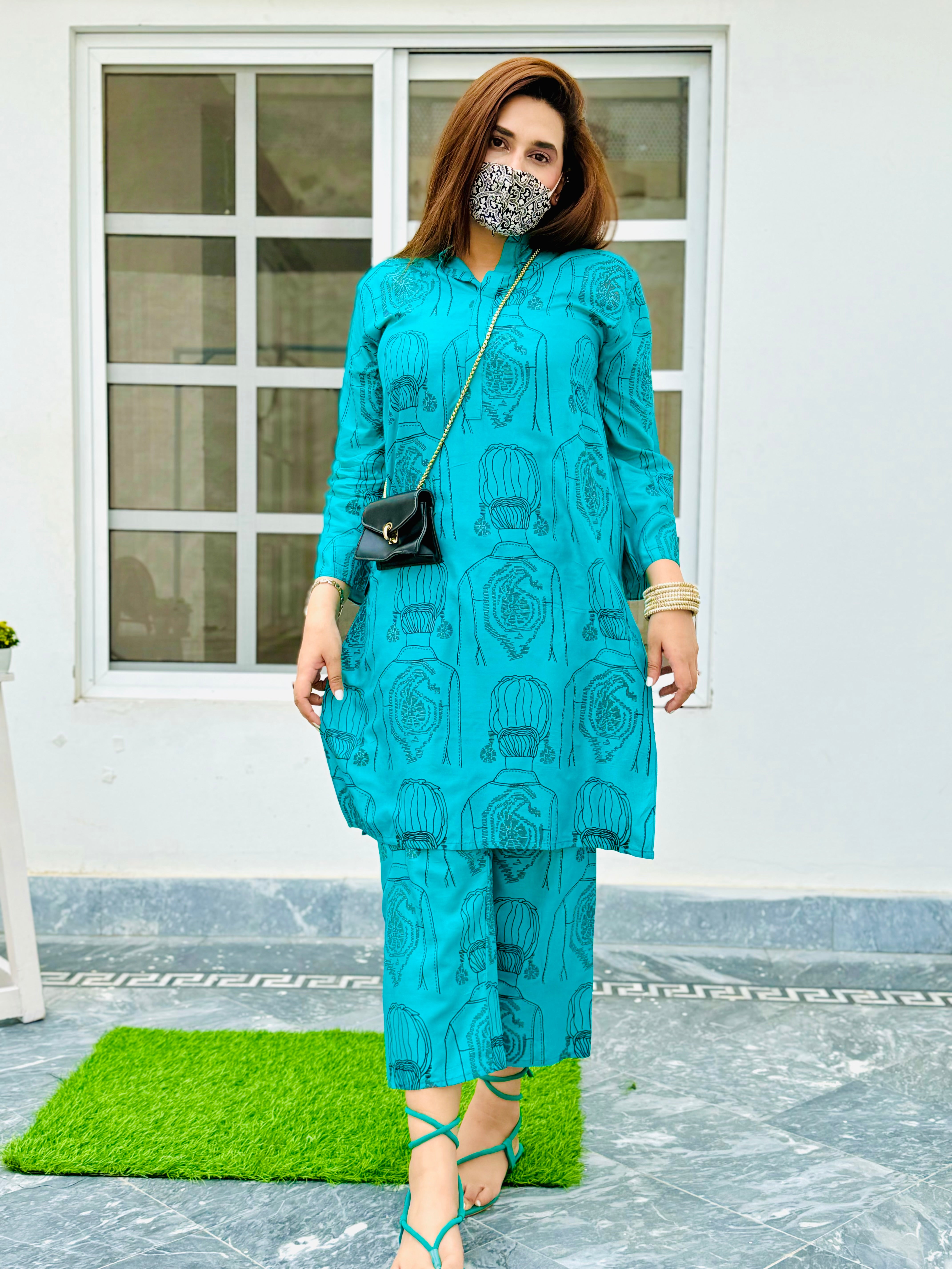 Monar co ord teal