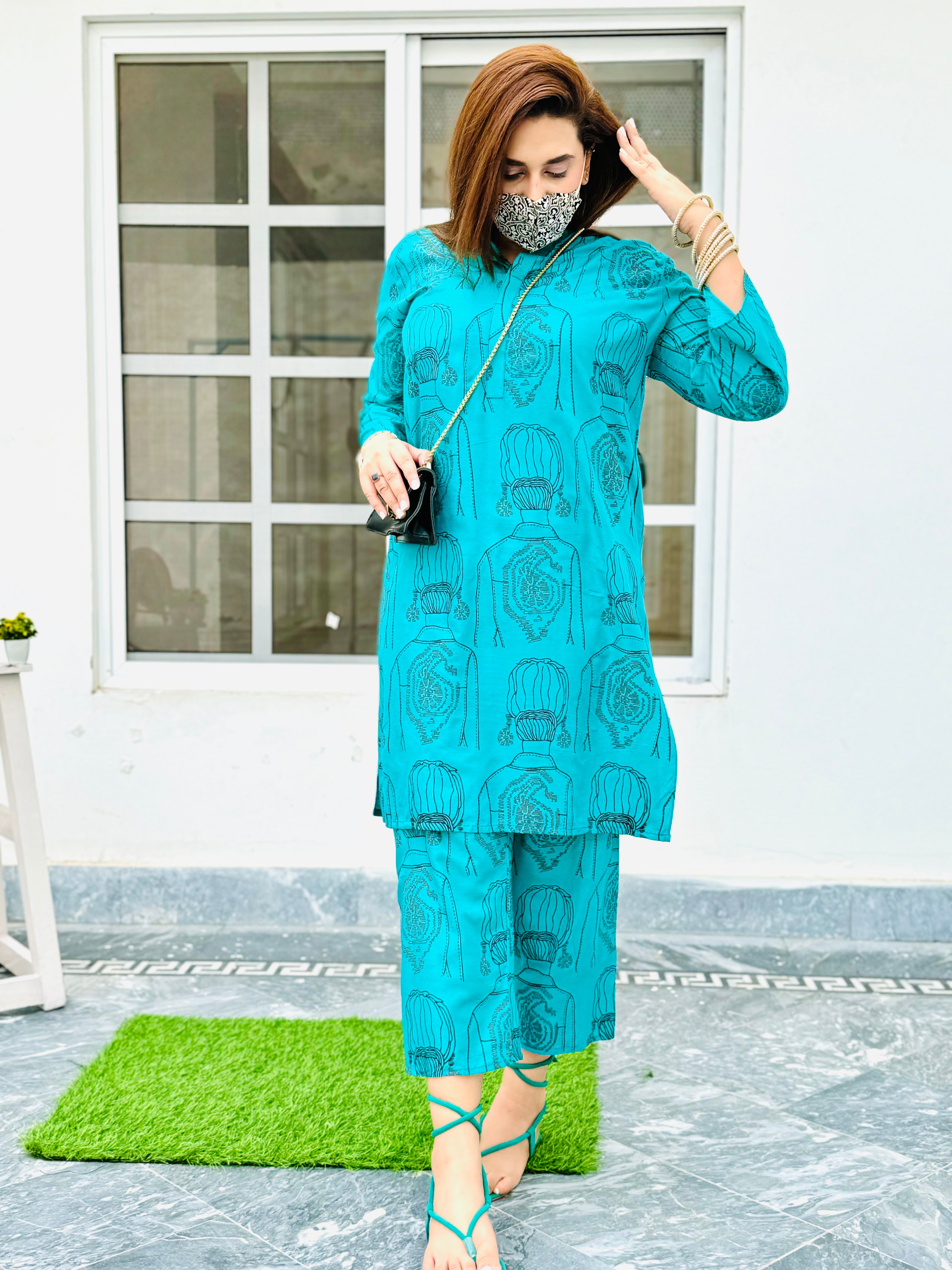 Monar co ord teal