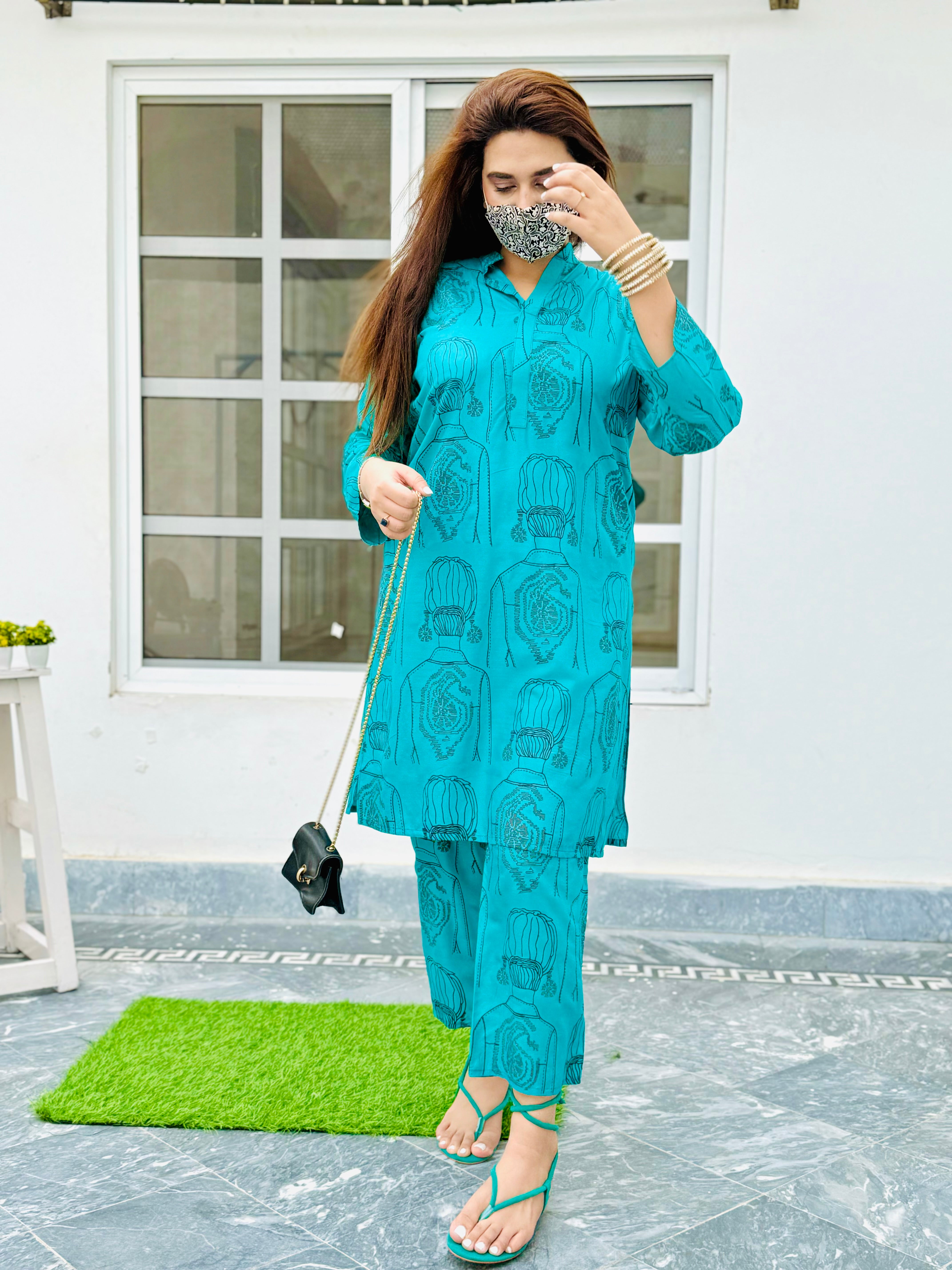 Monar co ord teal