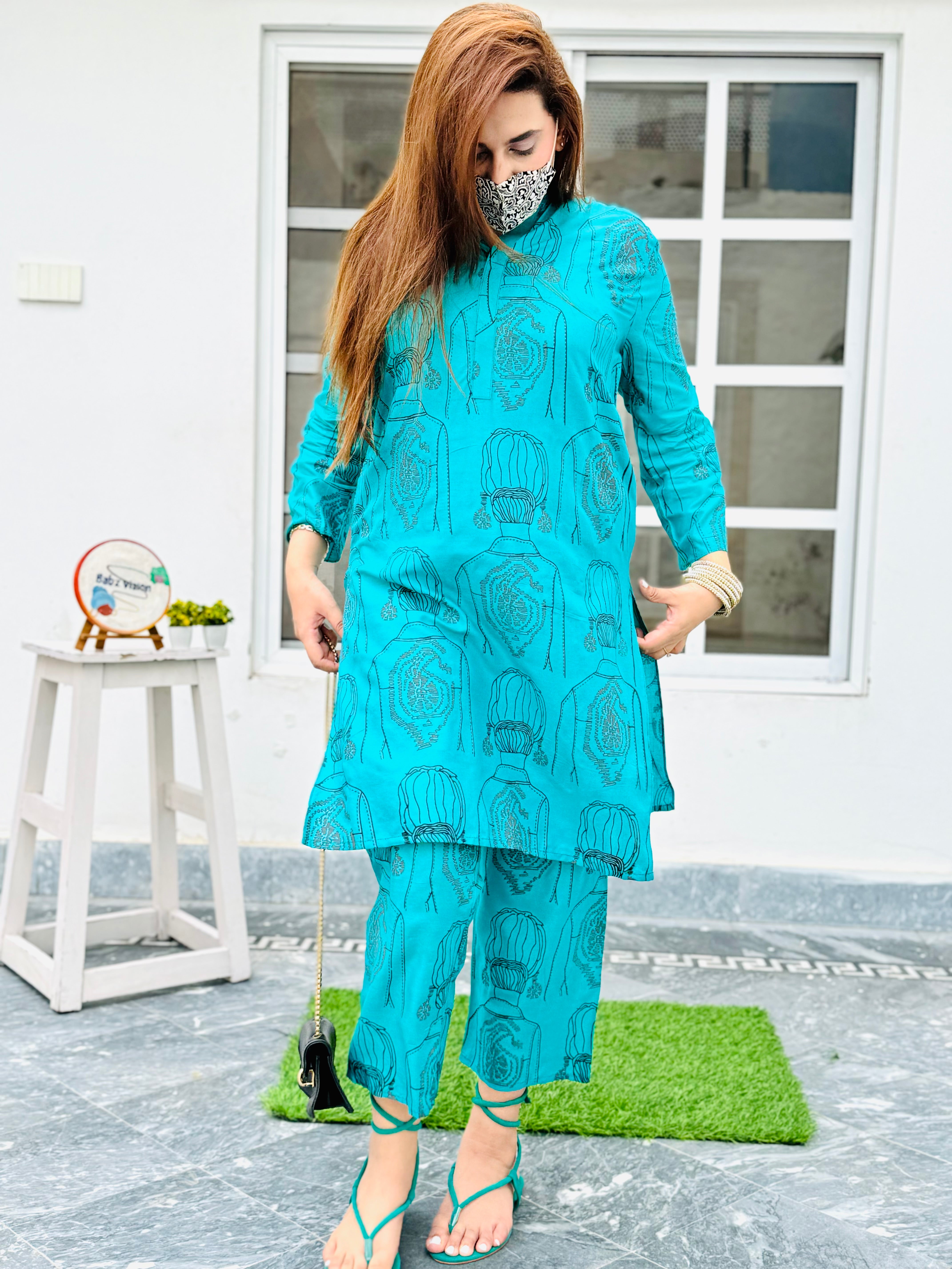 Monar co ord teal