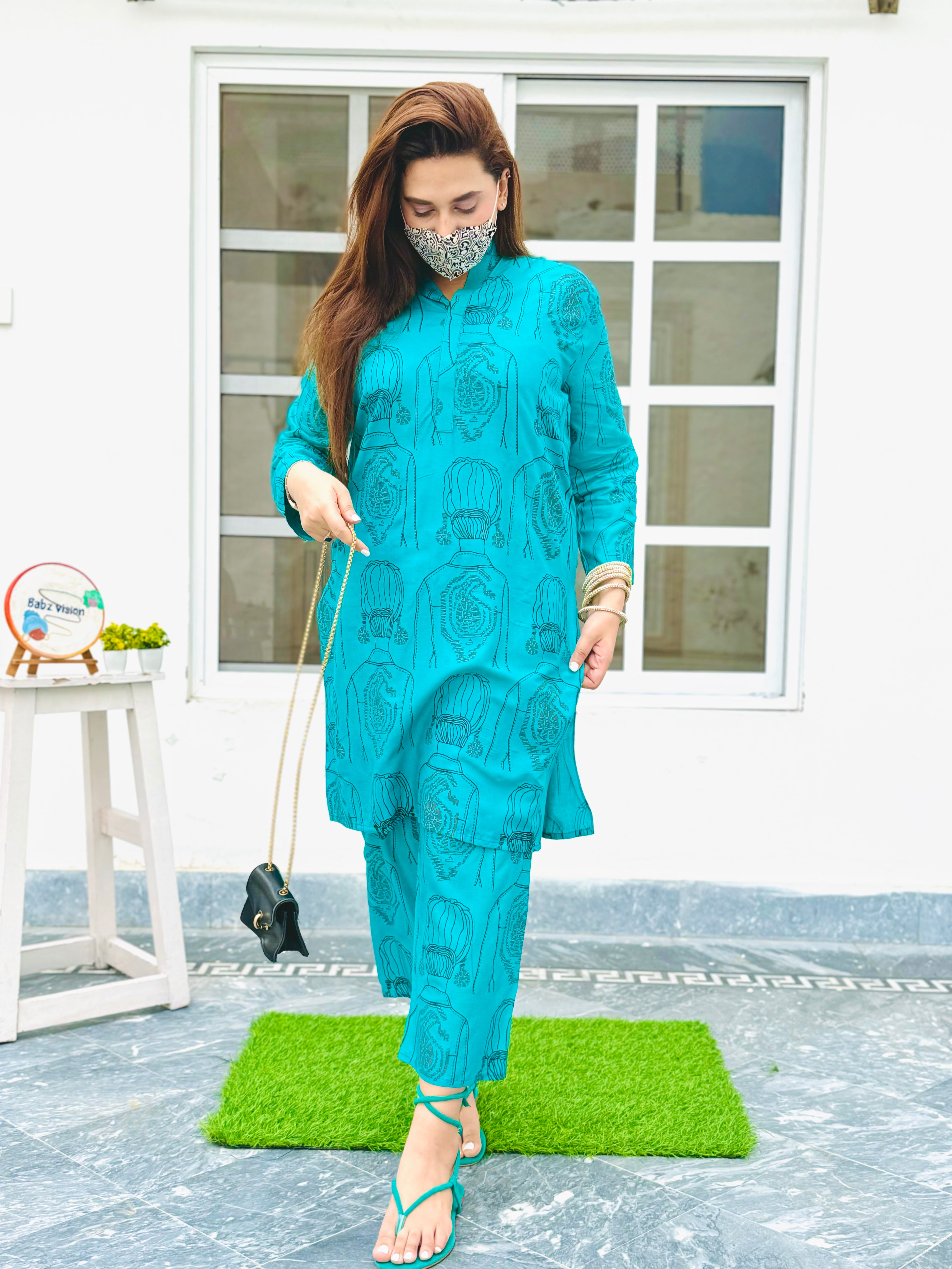 Monar co ord teal