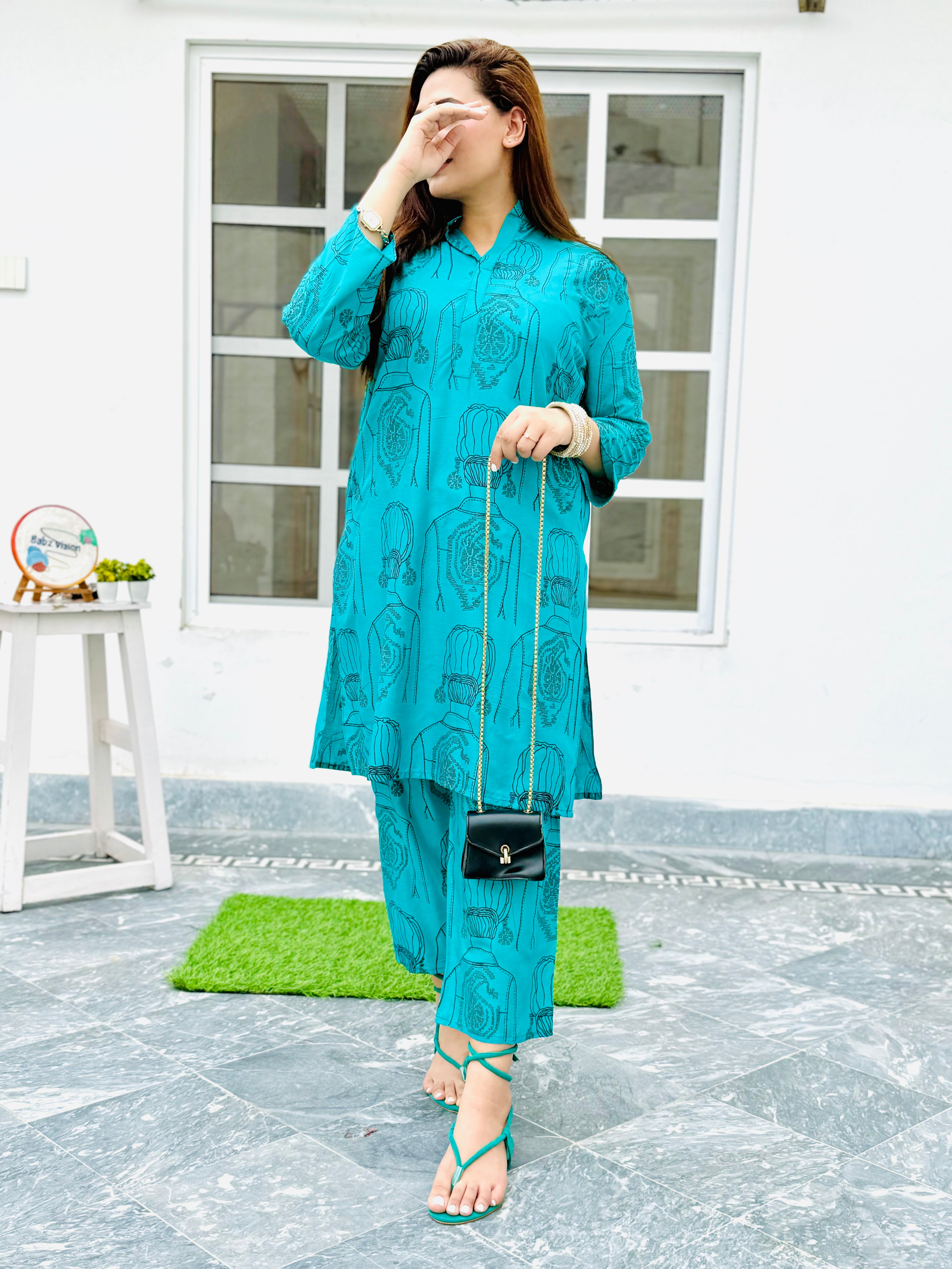 Monar co ord teal