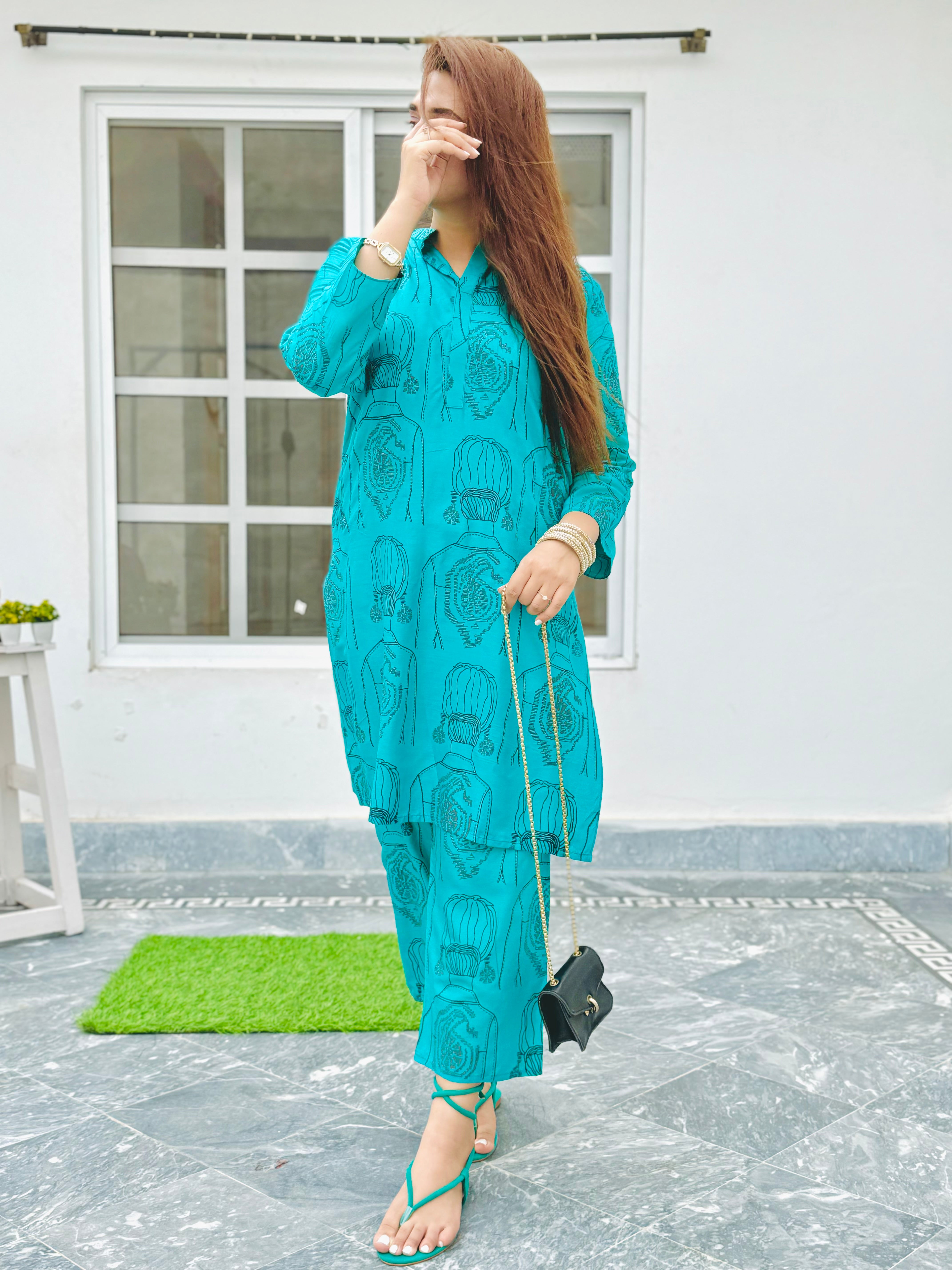 Monar co ord teal