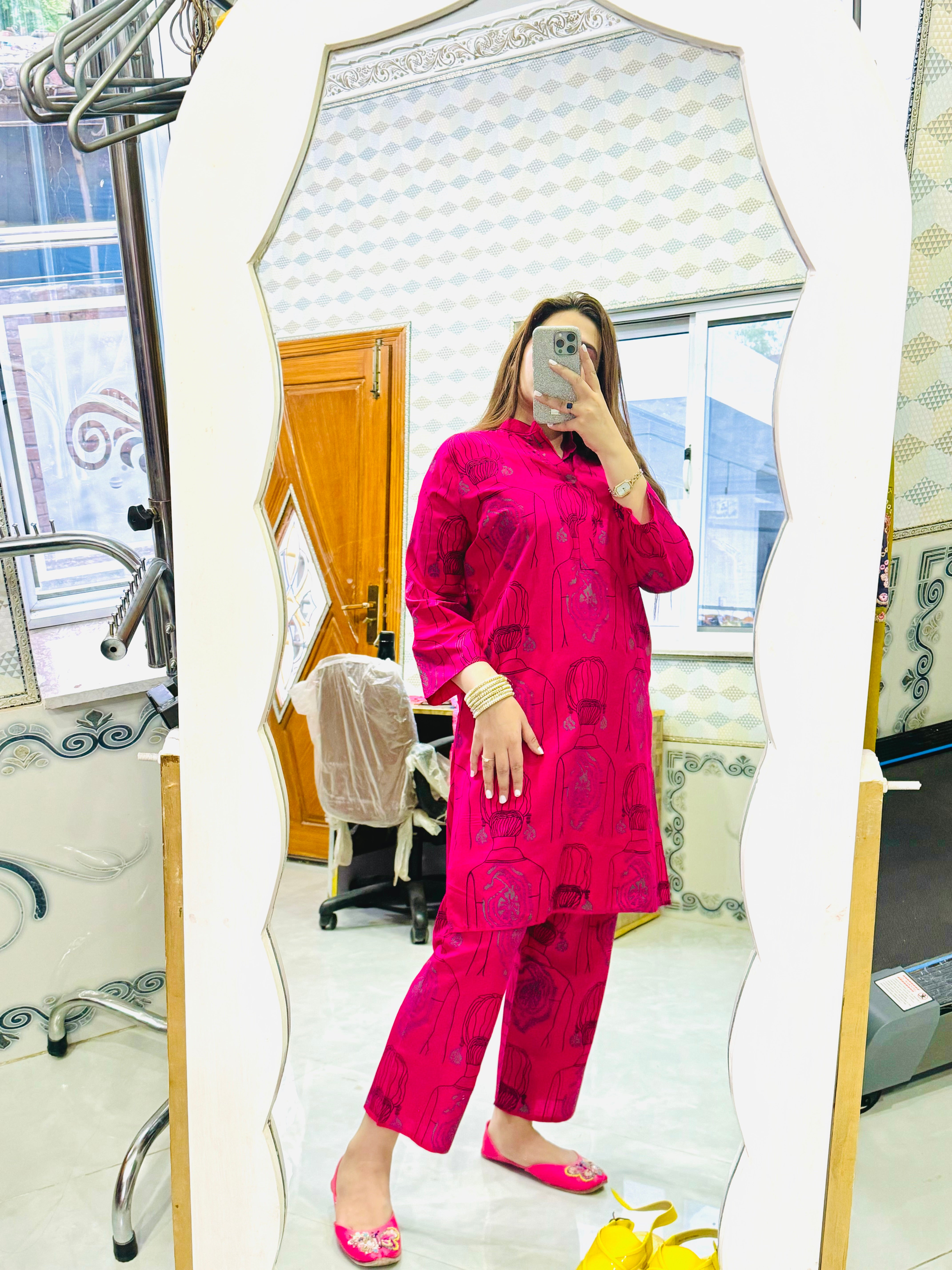 Monar co ord hot pink