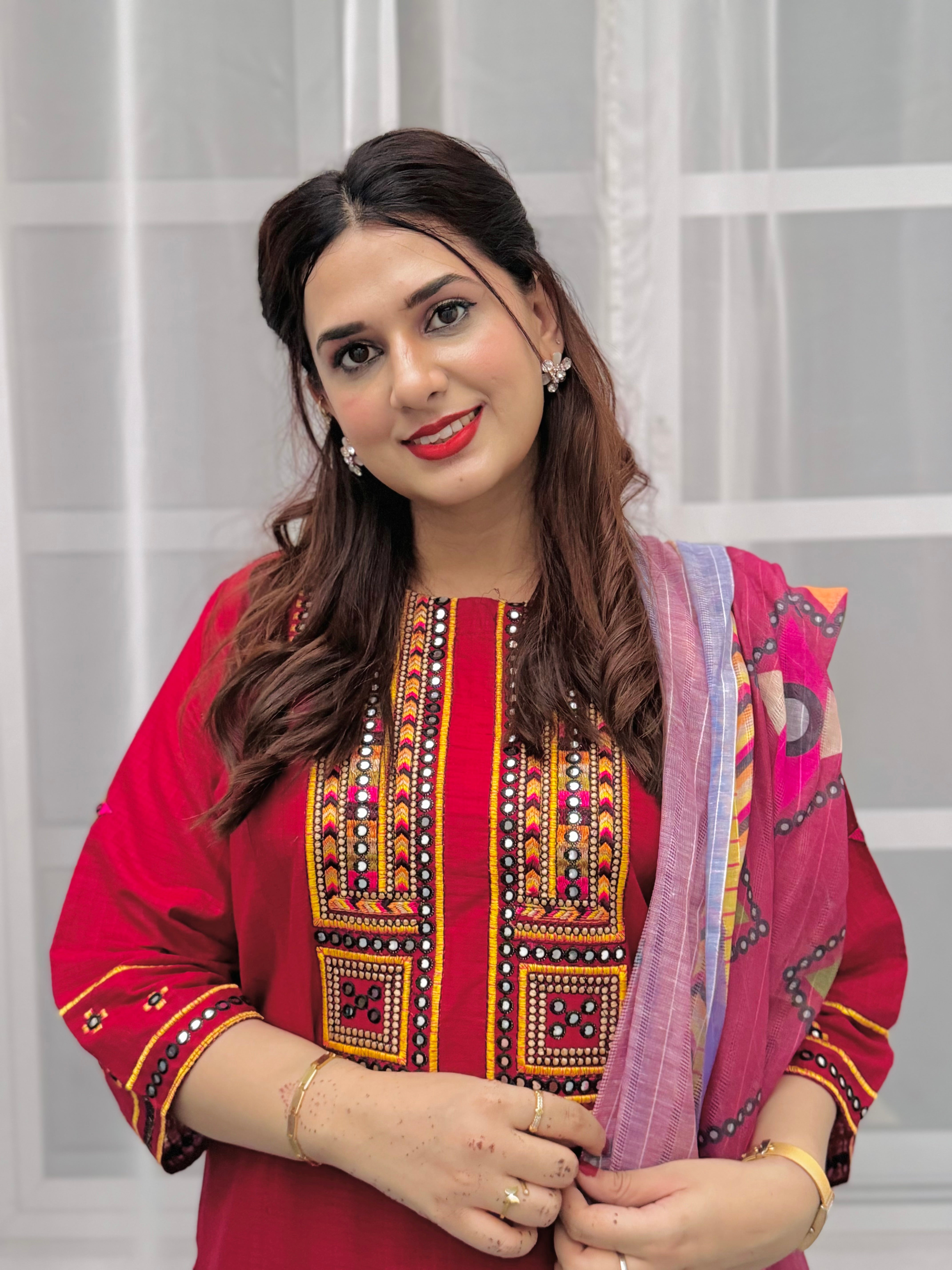 Panni 3 pc Meroon