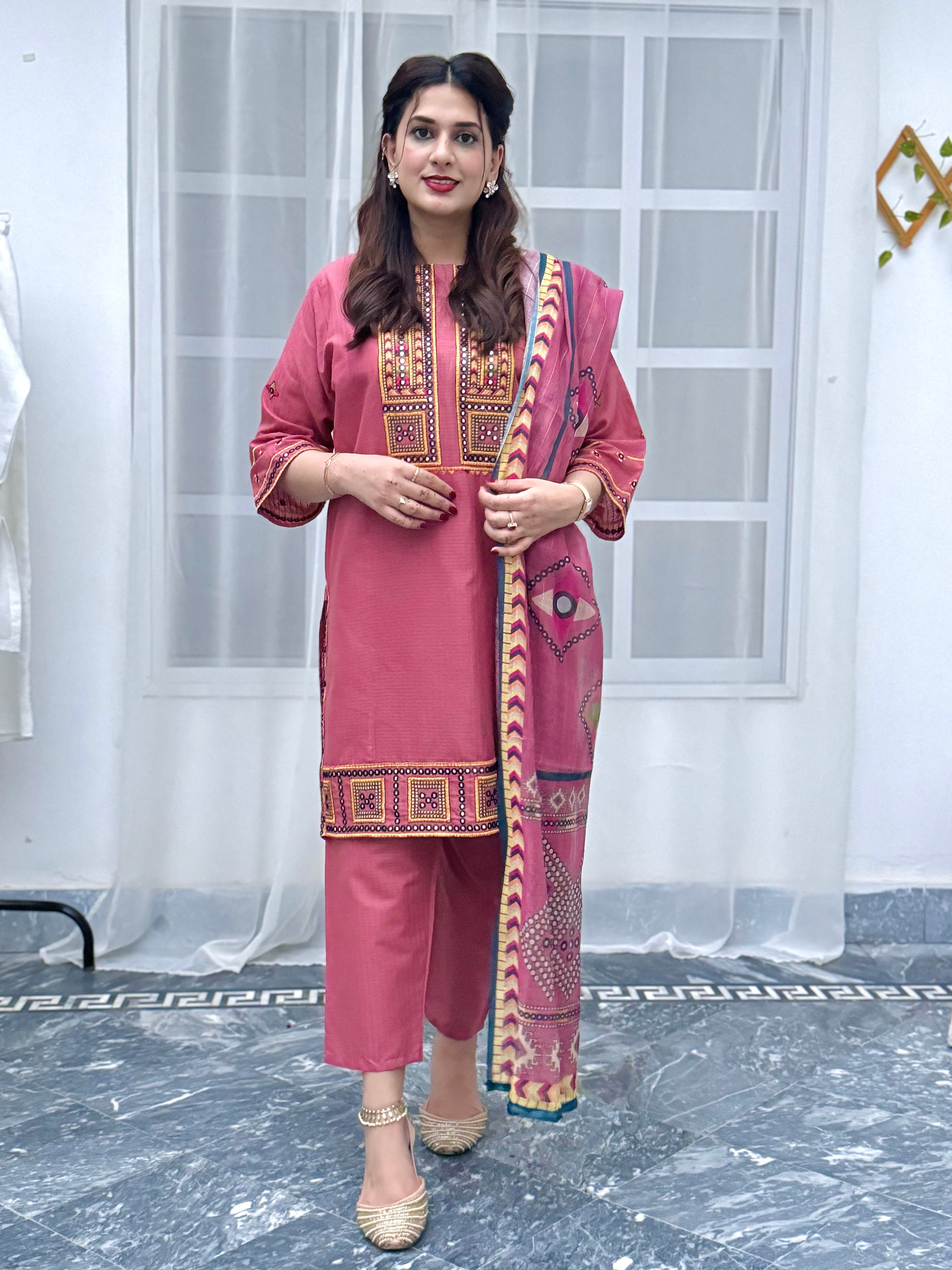 Panni 3 pc pink