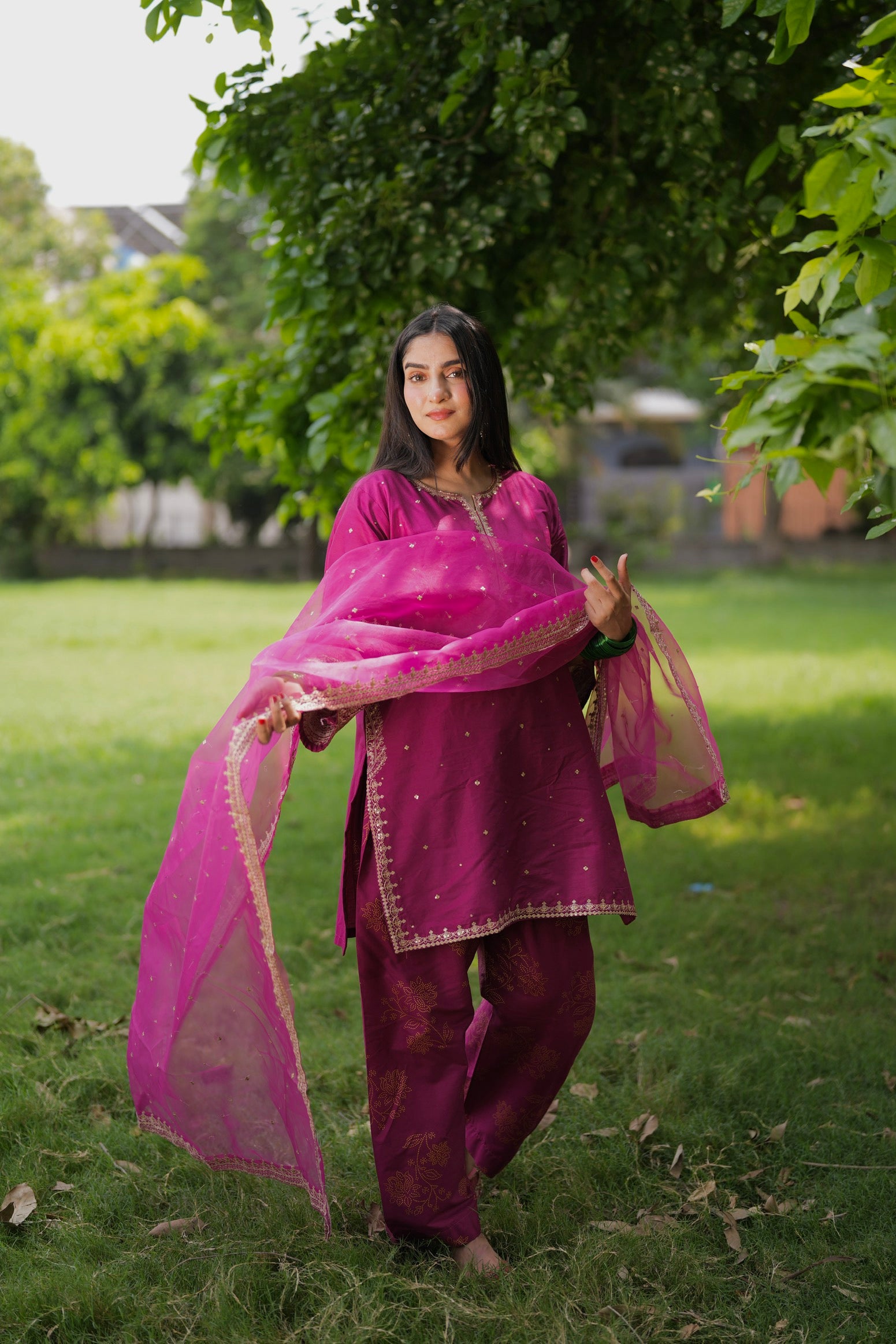 Arzoo embroidered 3 pc