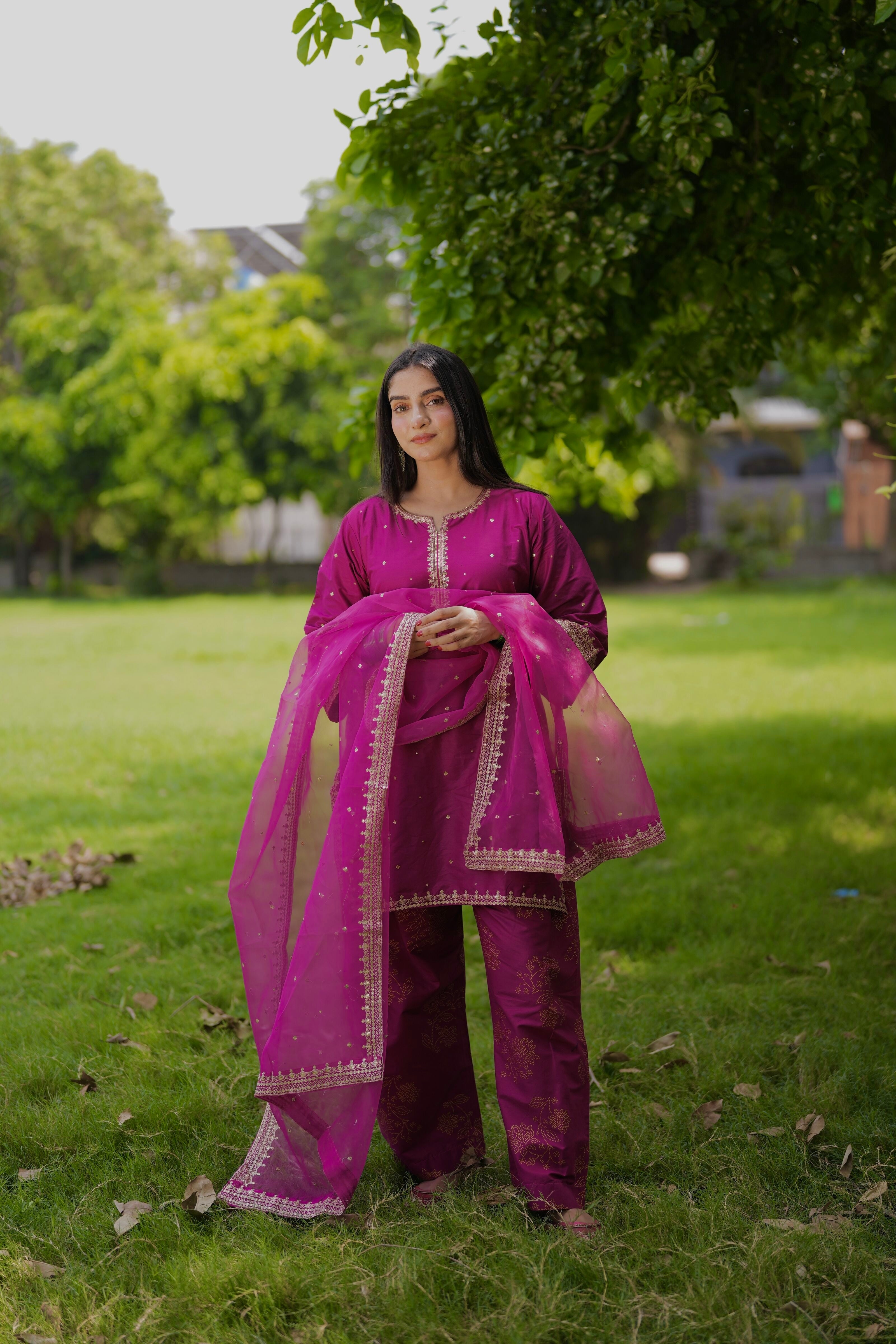 Arzoo embroidered 3 pc