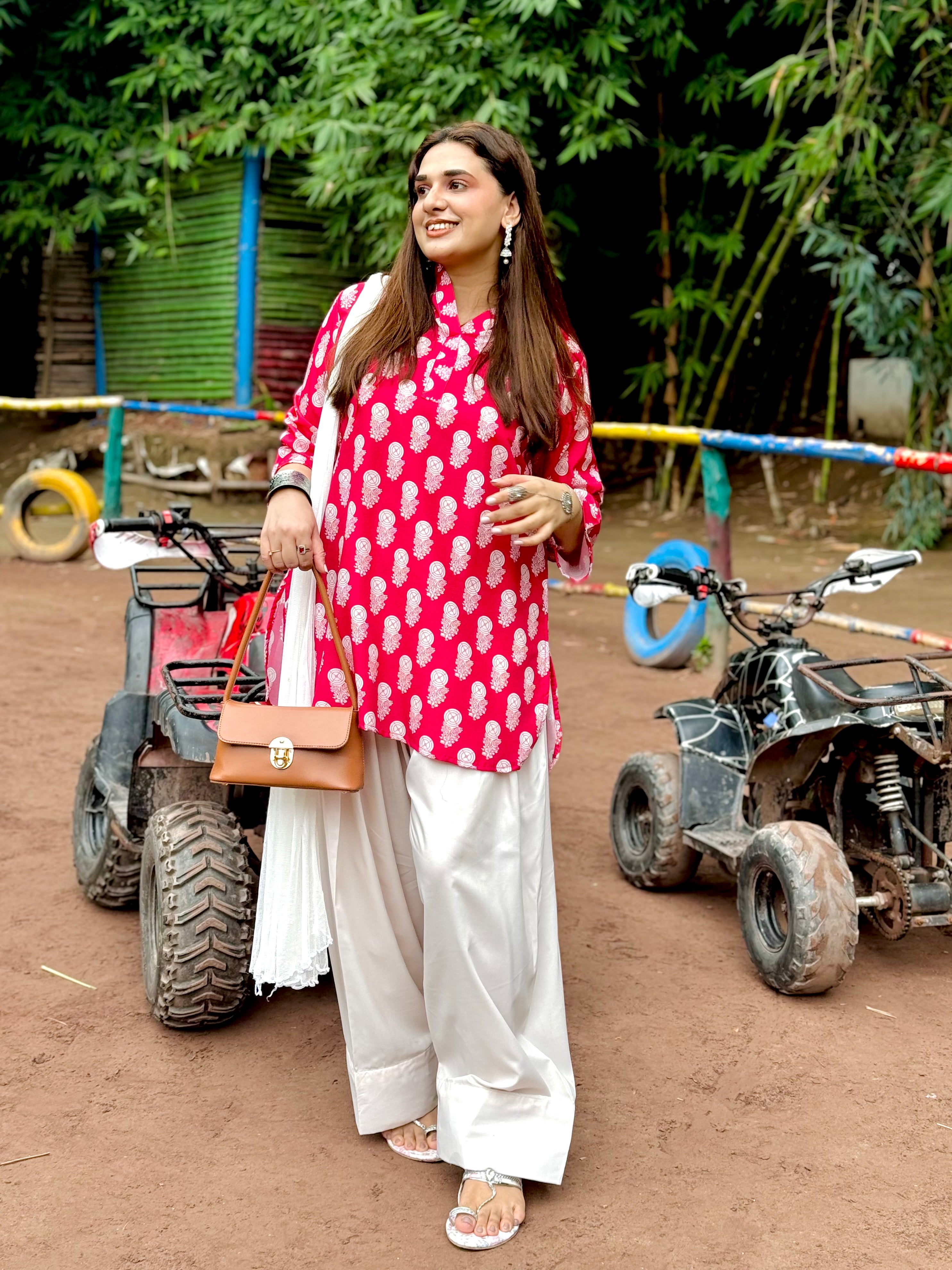 Phulkari Farshi set