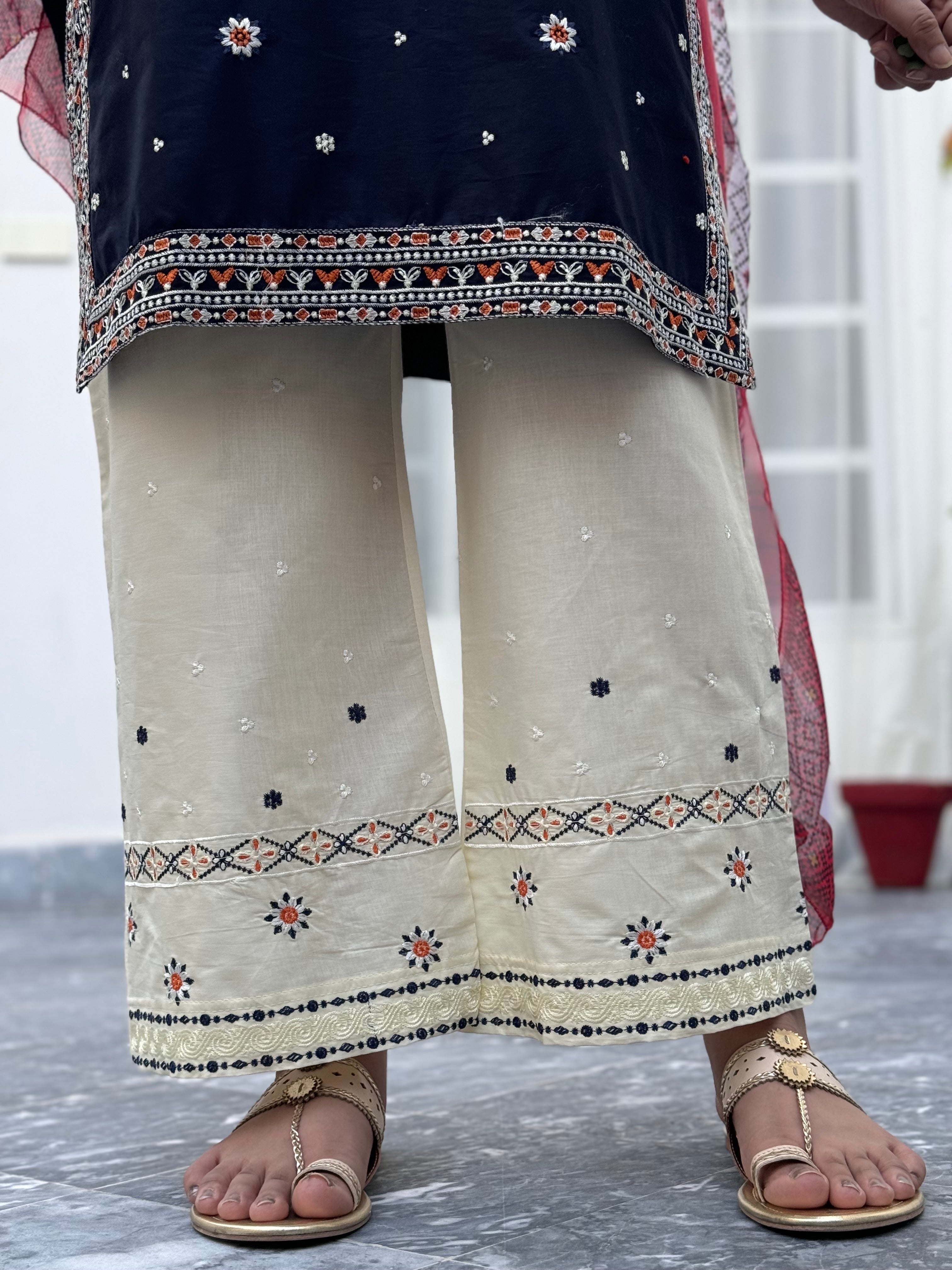 Geet embroidered 3 pc