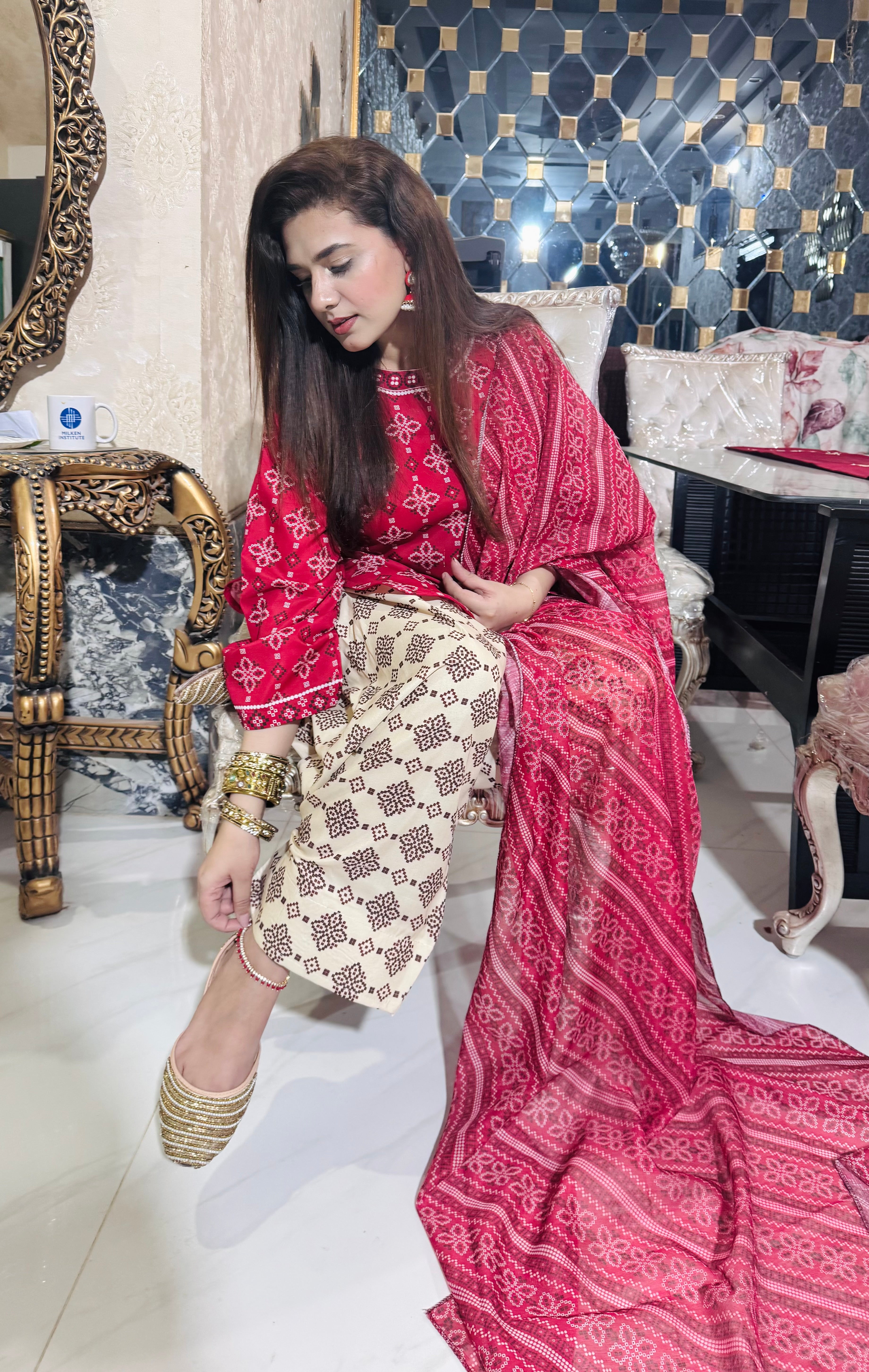 Basanti 3PC (Farshi)