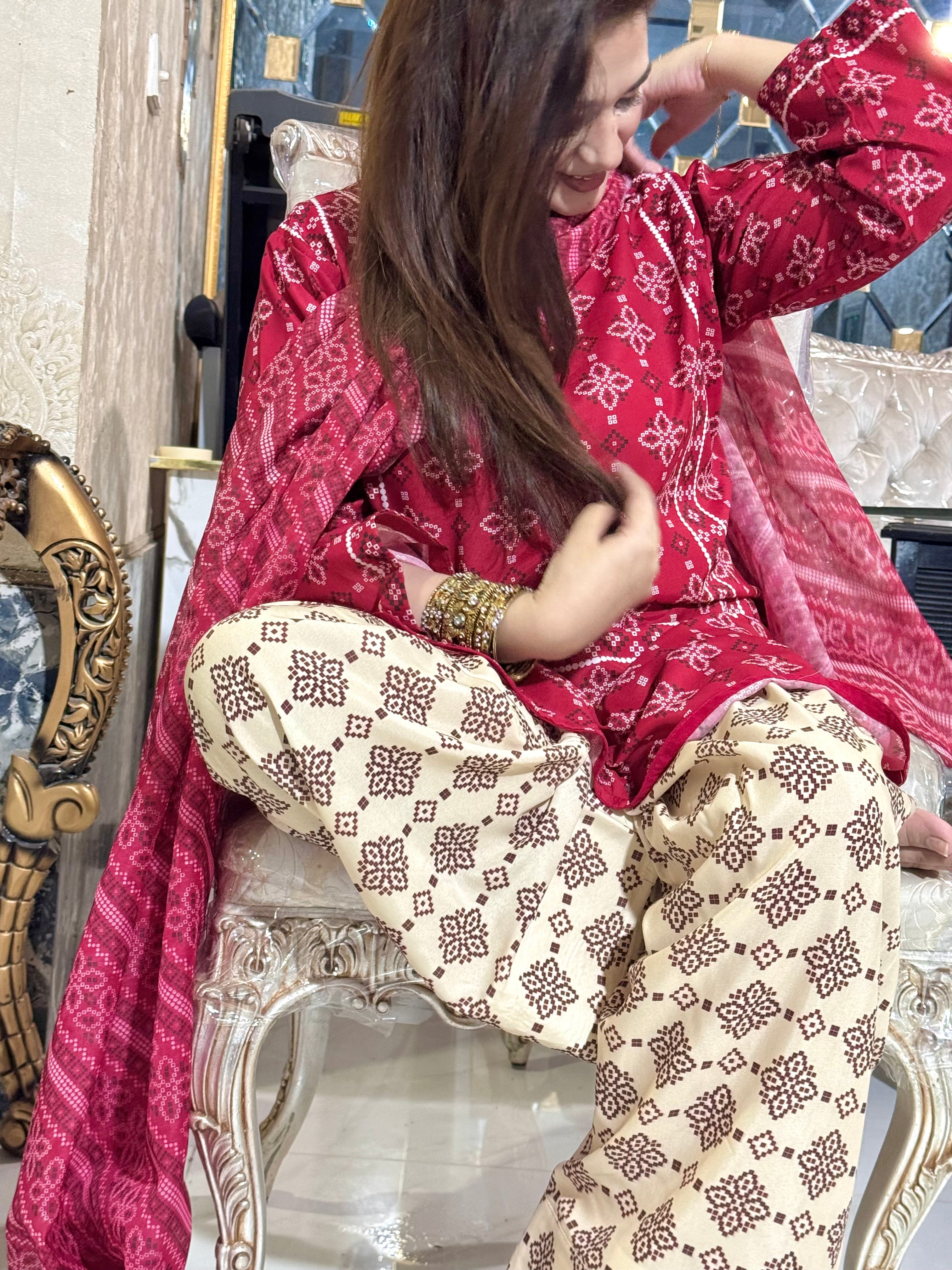 Basanti 3PC (Farshi)