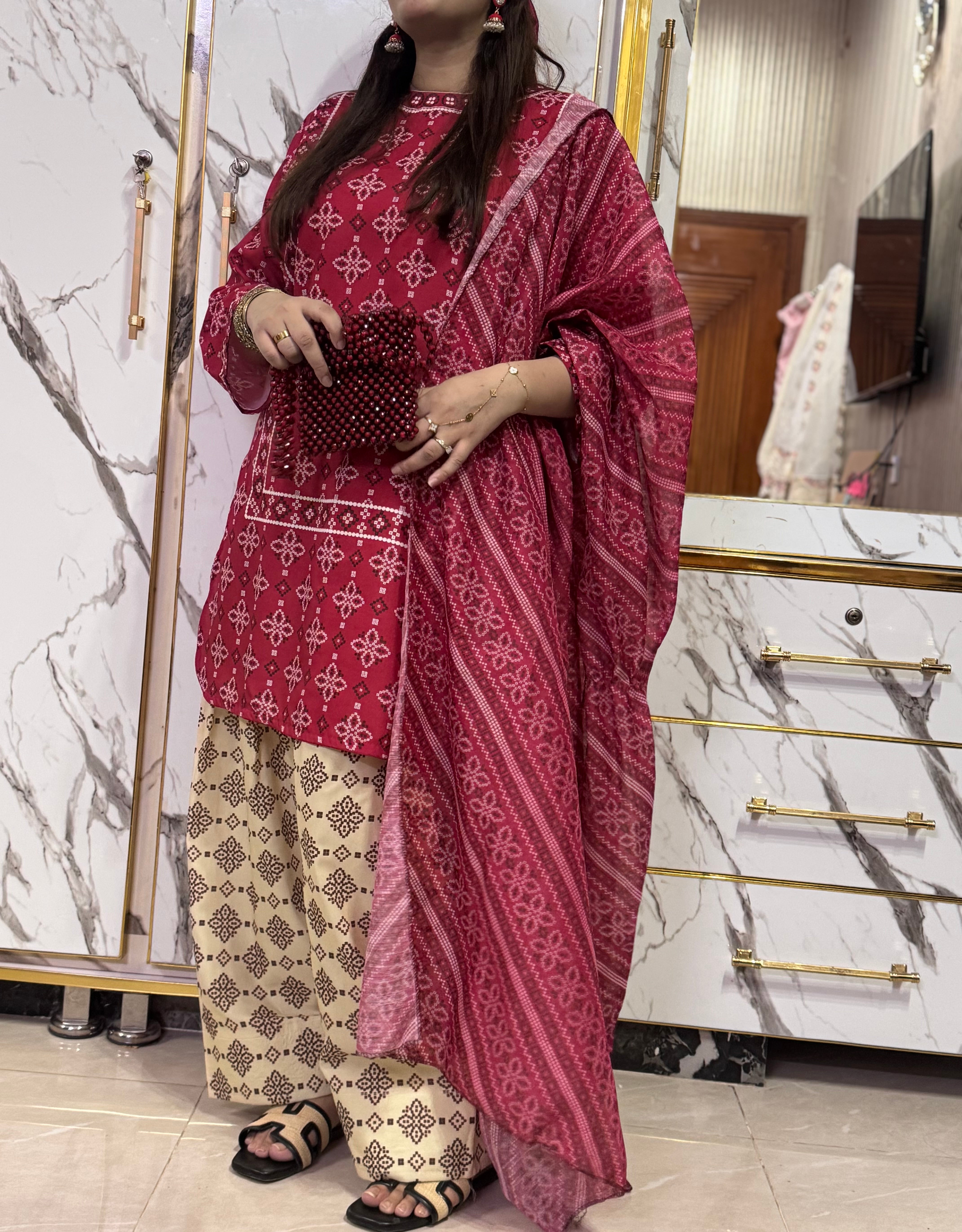 Basanti 3PC (Farshi)