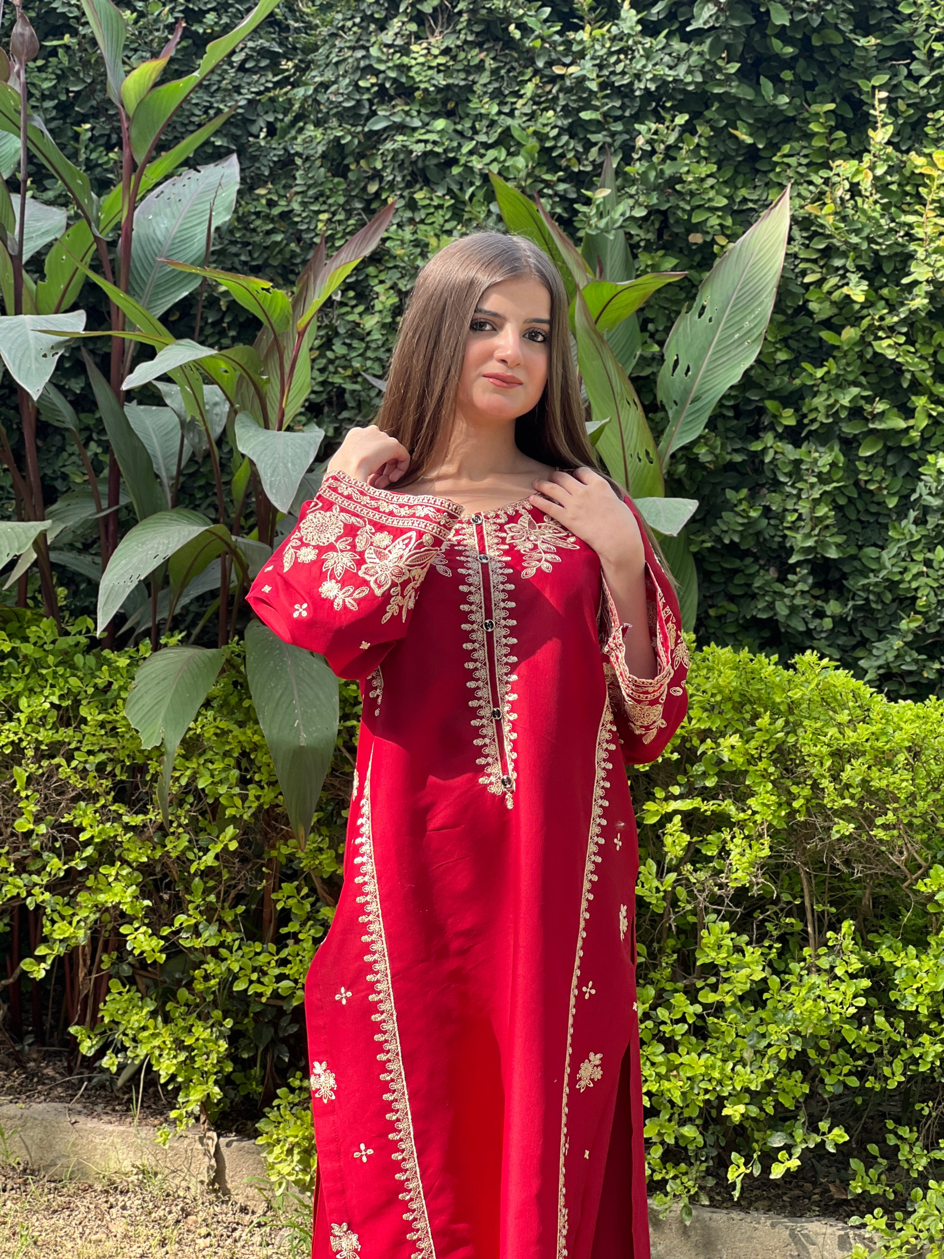 Ishq embroidered 2 pc