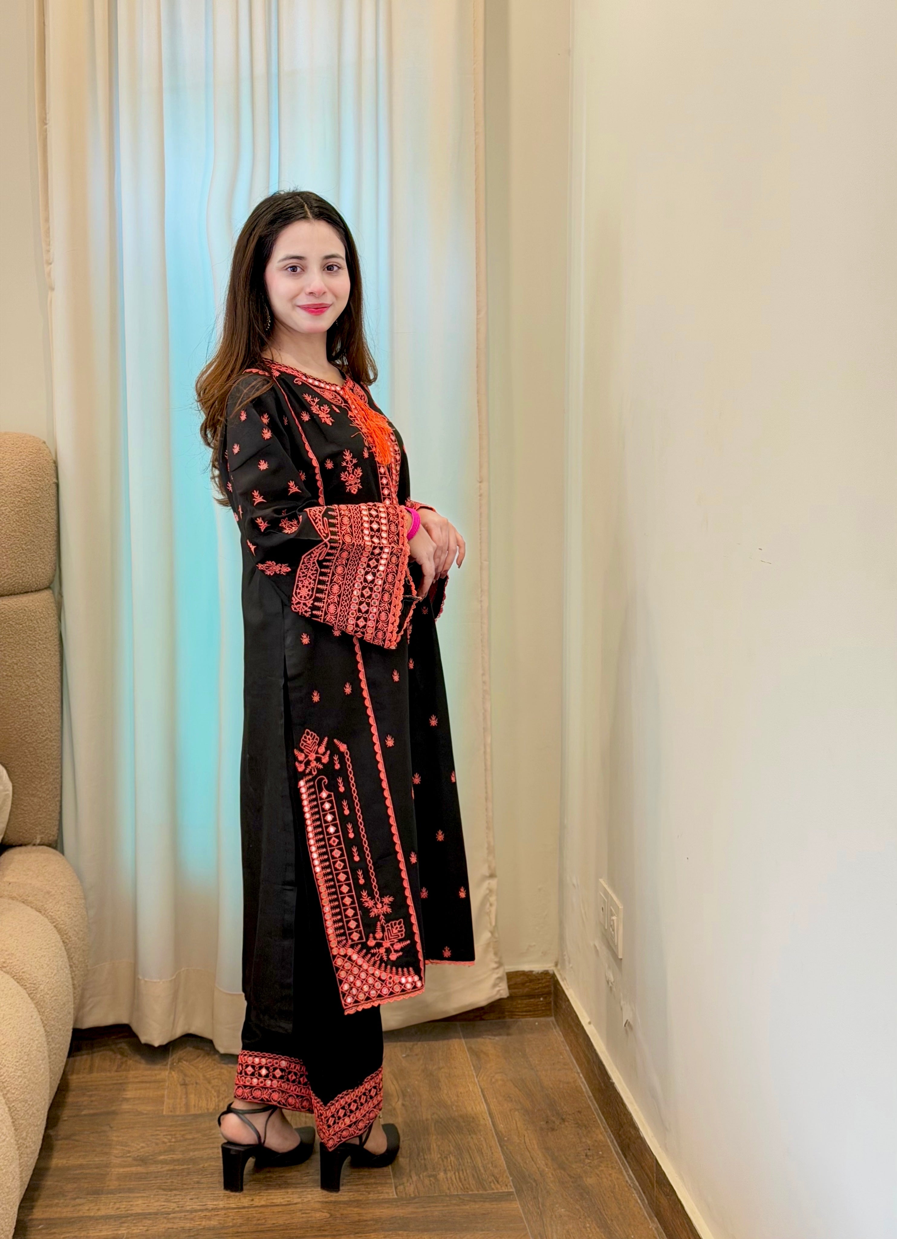 Jugnu embroidered 2Pc