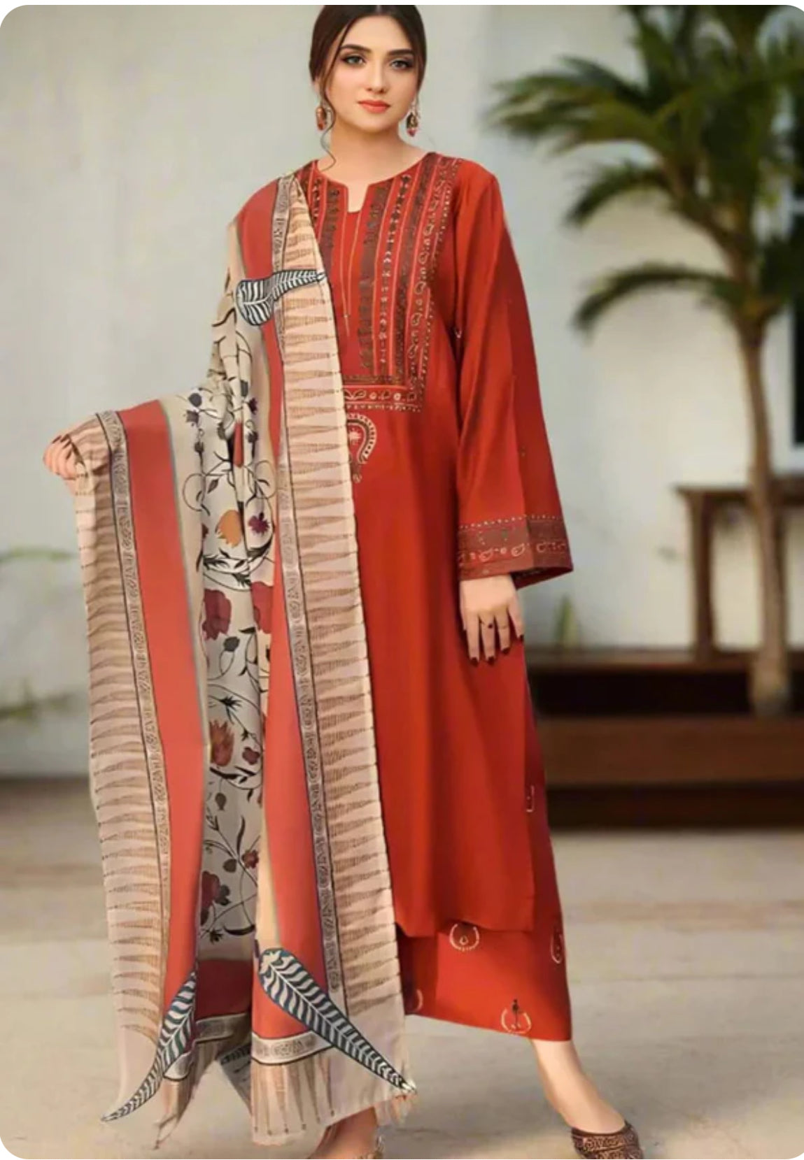 Ayat  embroidered 3Pc