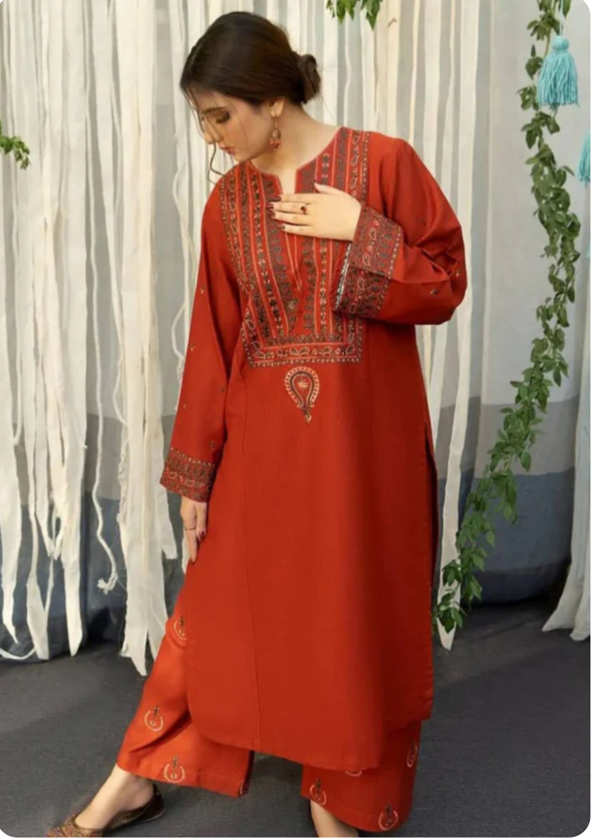 Ayat  embroidered 3Pc