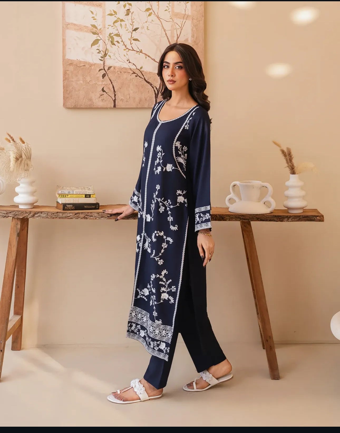 Neelzar embroidered 2Pc