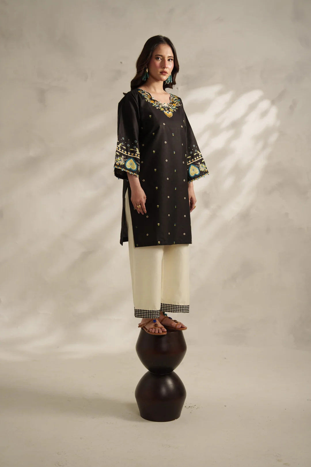 Anchal embroidered 2PC view 8
