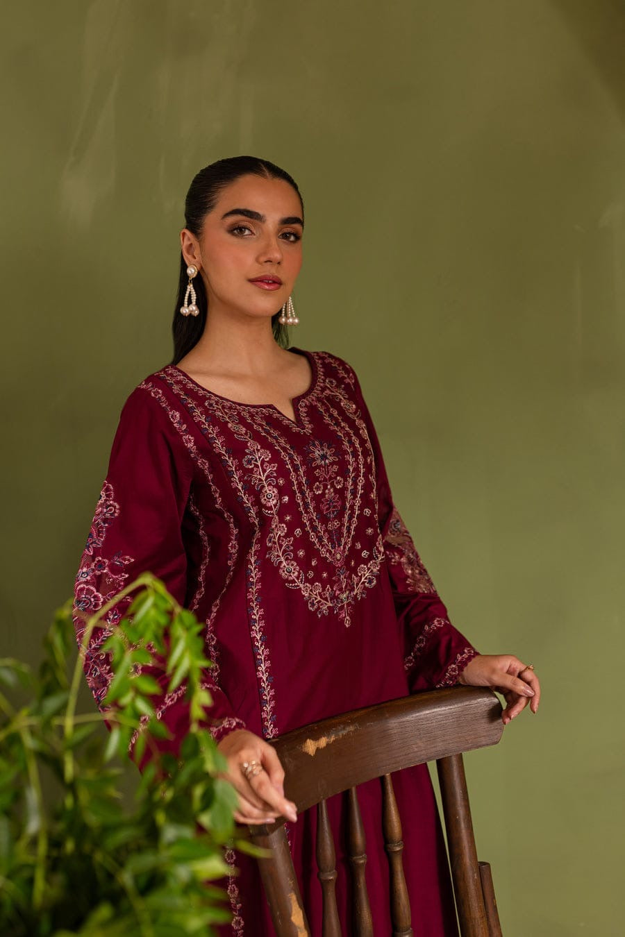 Sanam embroidered 2 pc