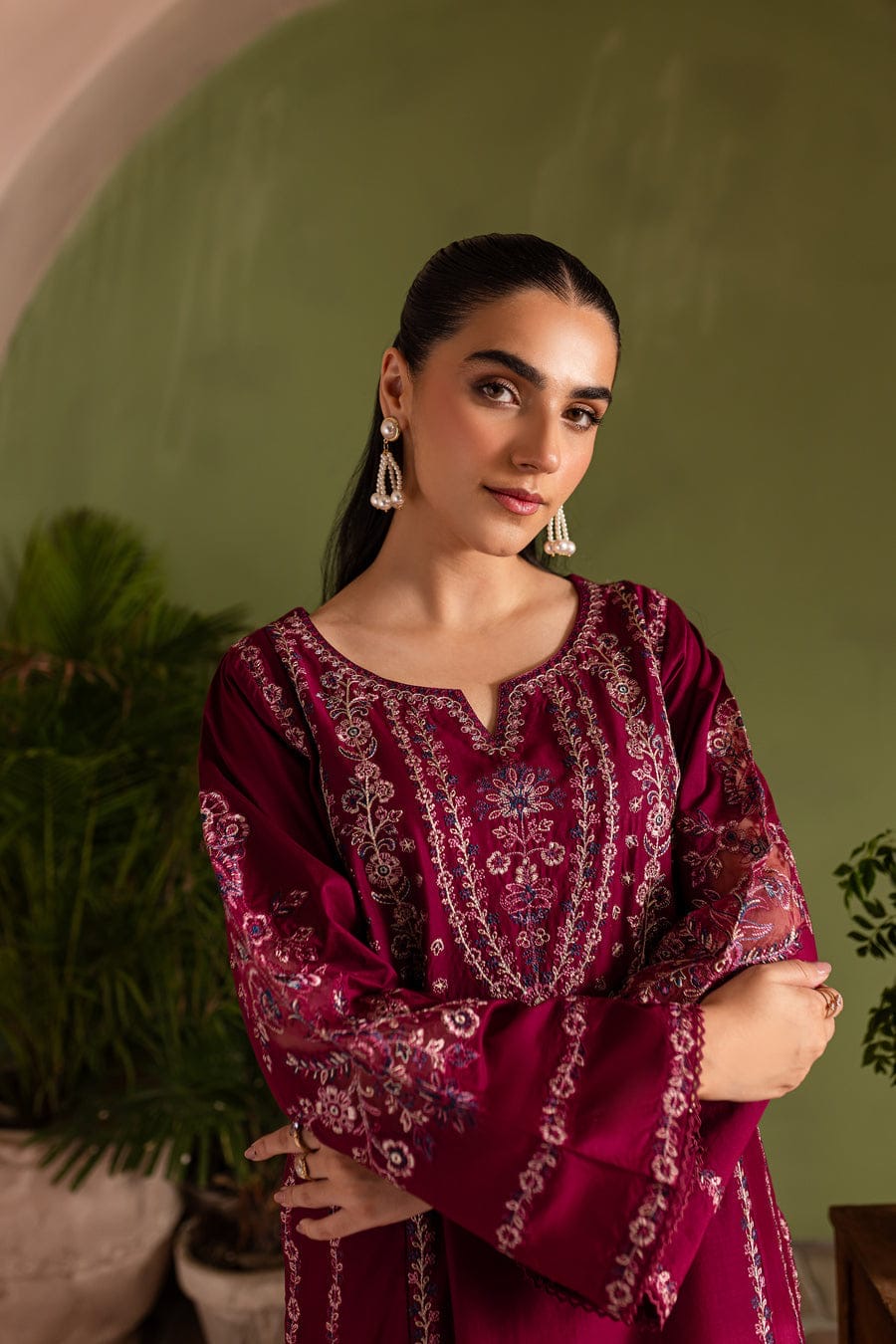 Sanam embroidered 2 pc