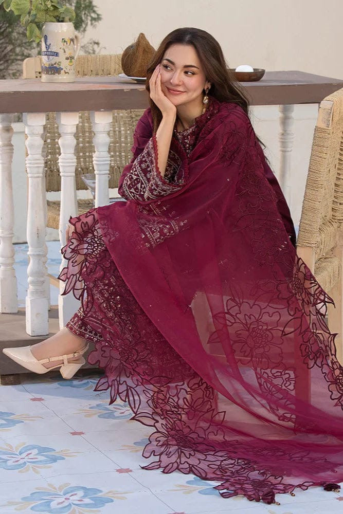 Zareen embroidered  3 pc