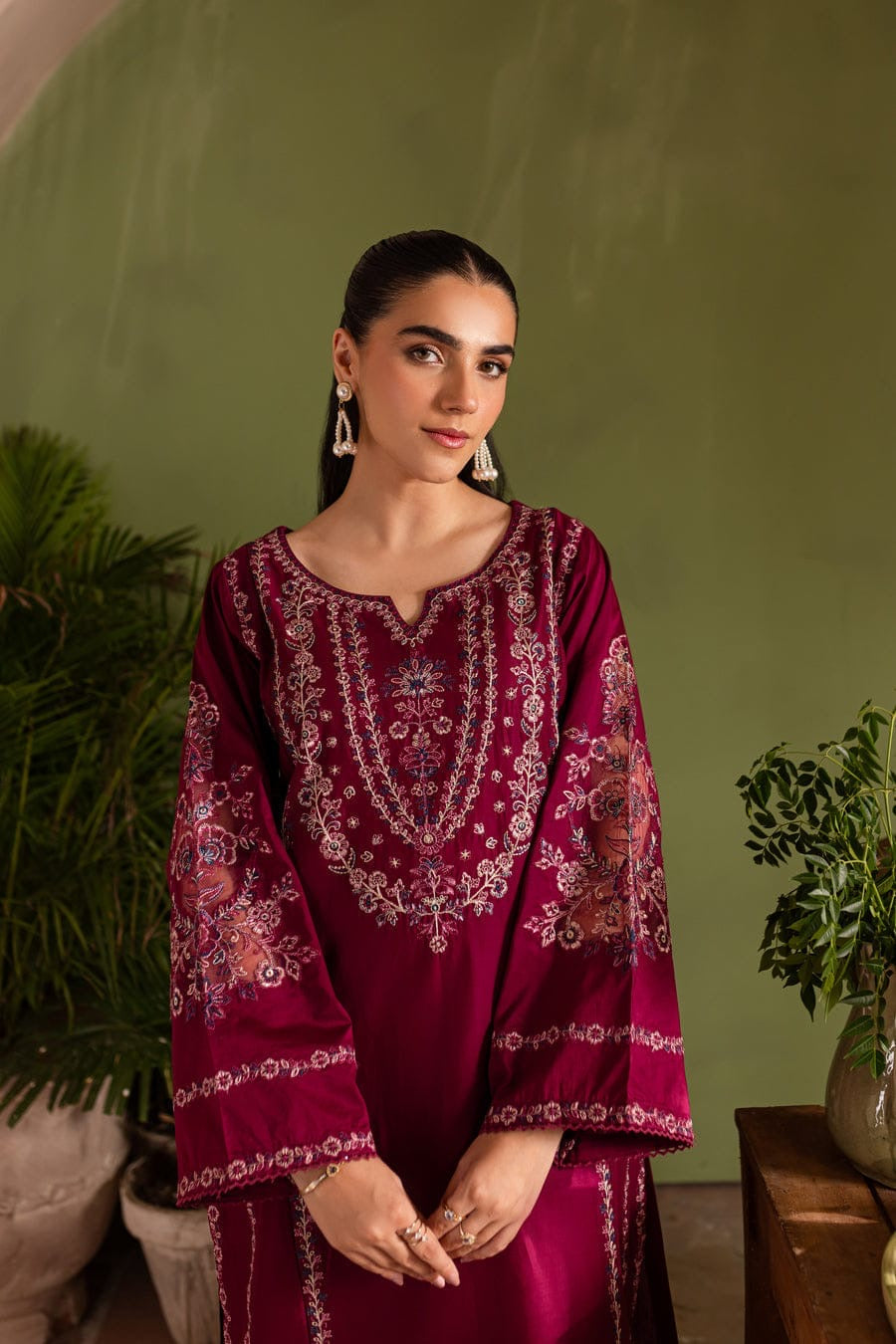 Sanam embroidered 2 pc