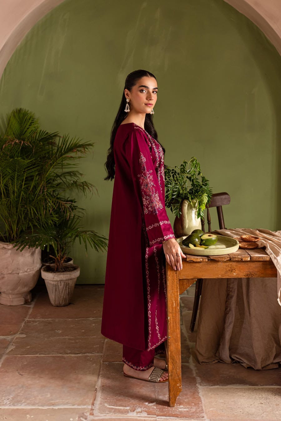 Sanam embroidered 2 pc