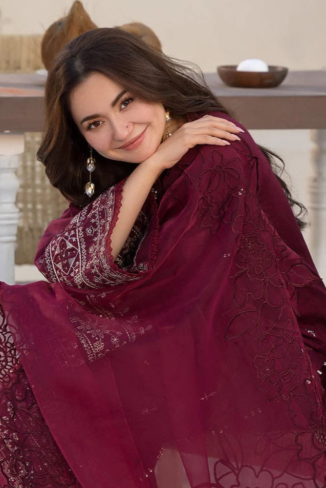 Zareen embroidered  3 pc