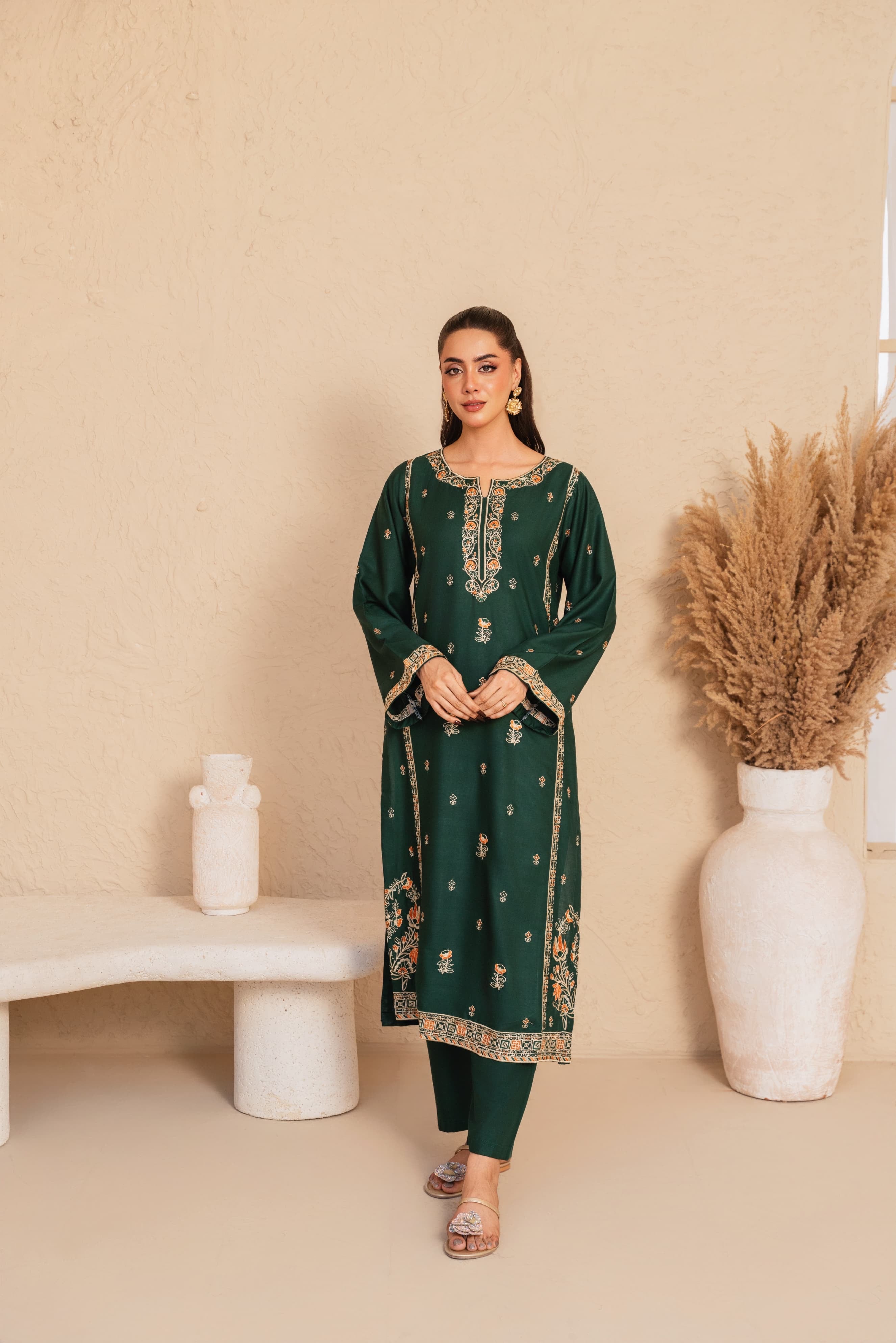 Falak embroidered 2Pc
