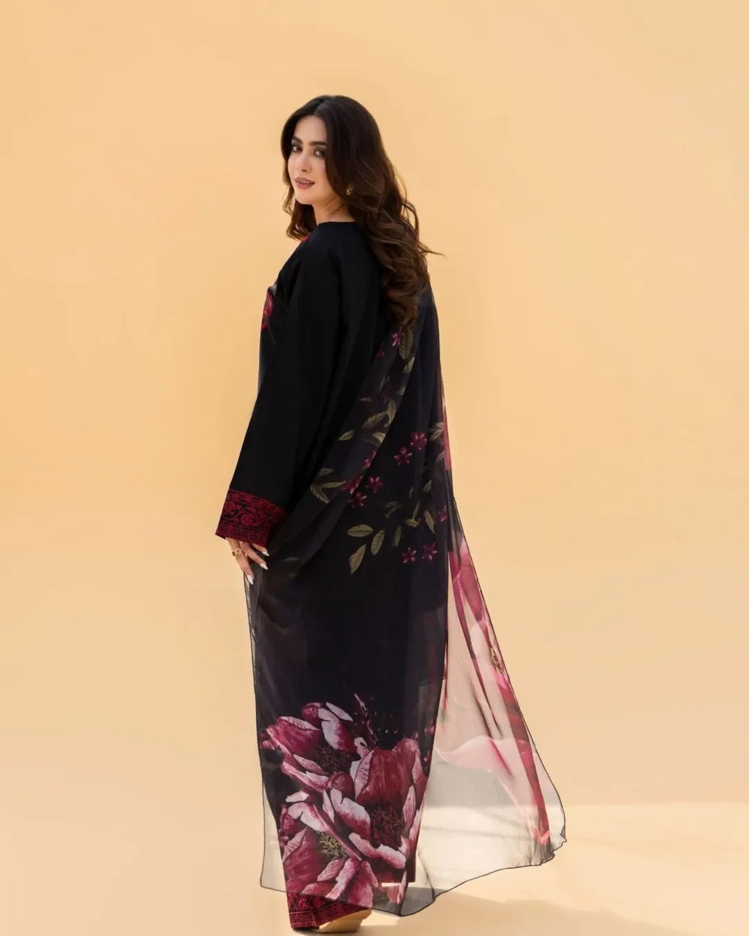 Mahnoor embroidered 3 pc