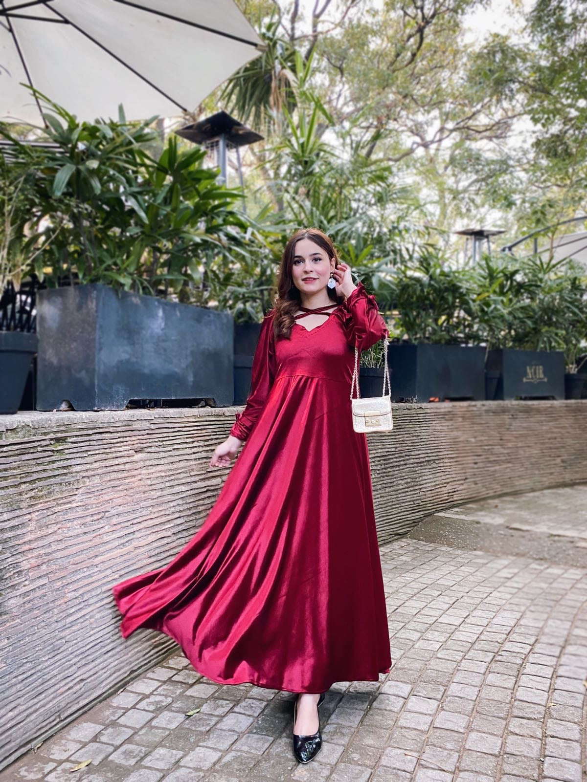 Velvet maxi